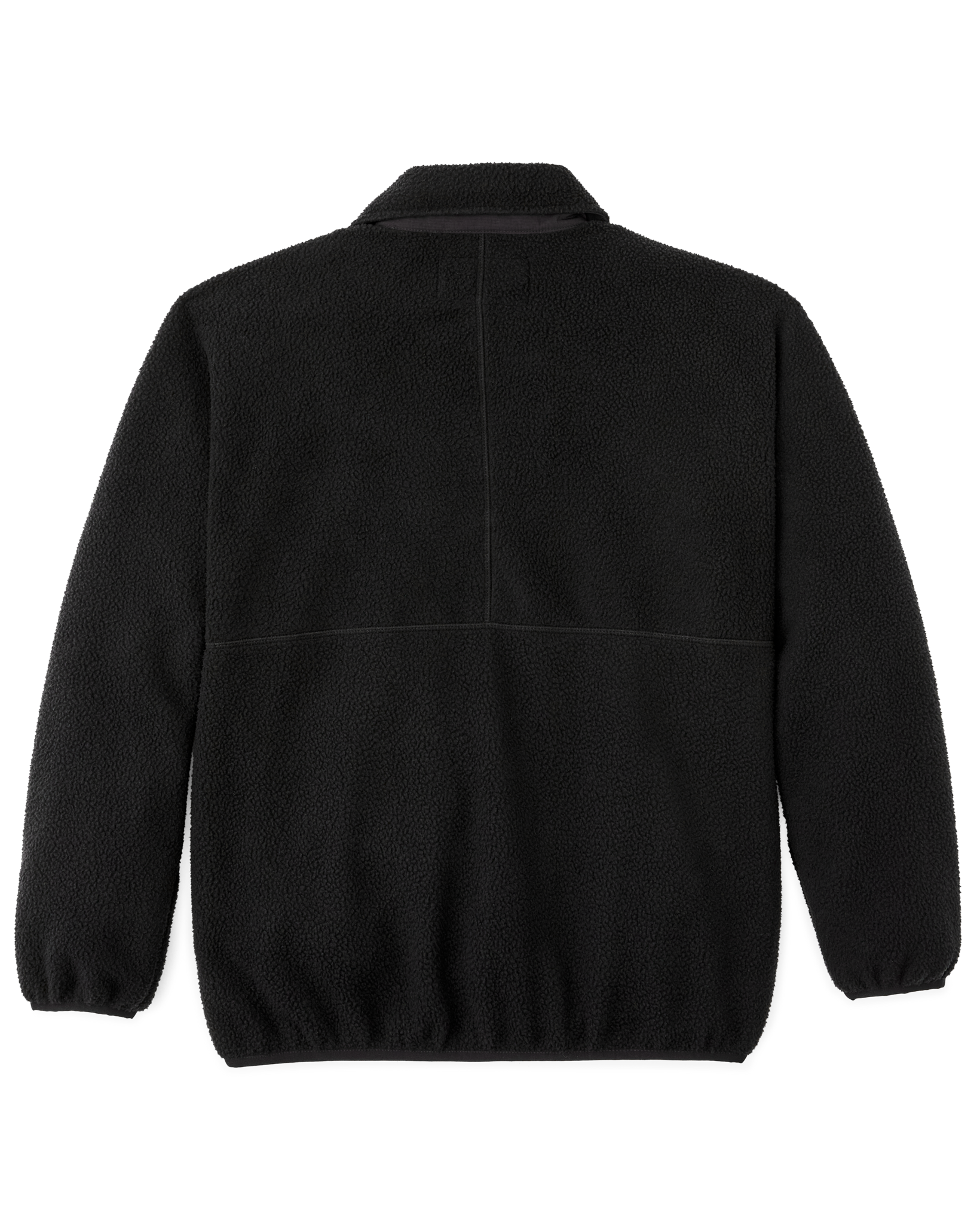 Pile Fleece Pullover - Black - Image 2