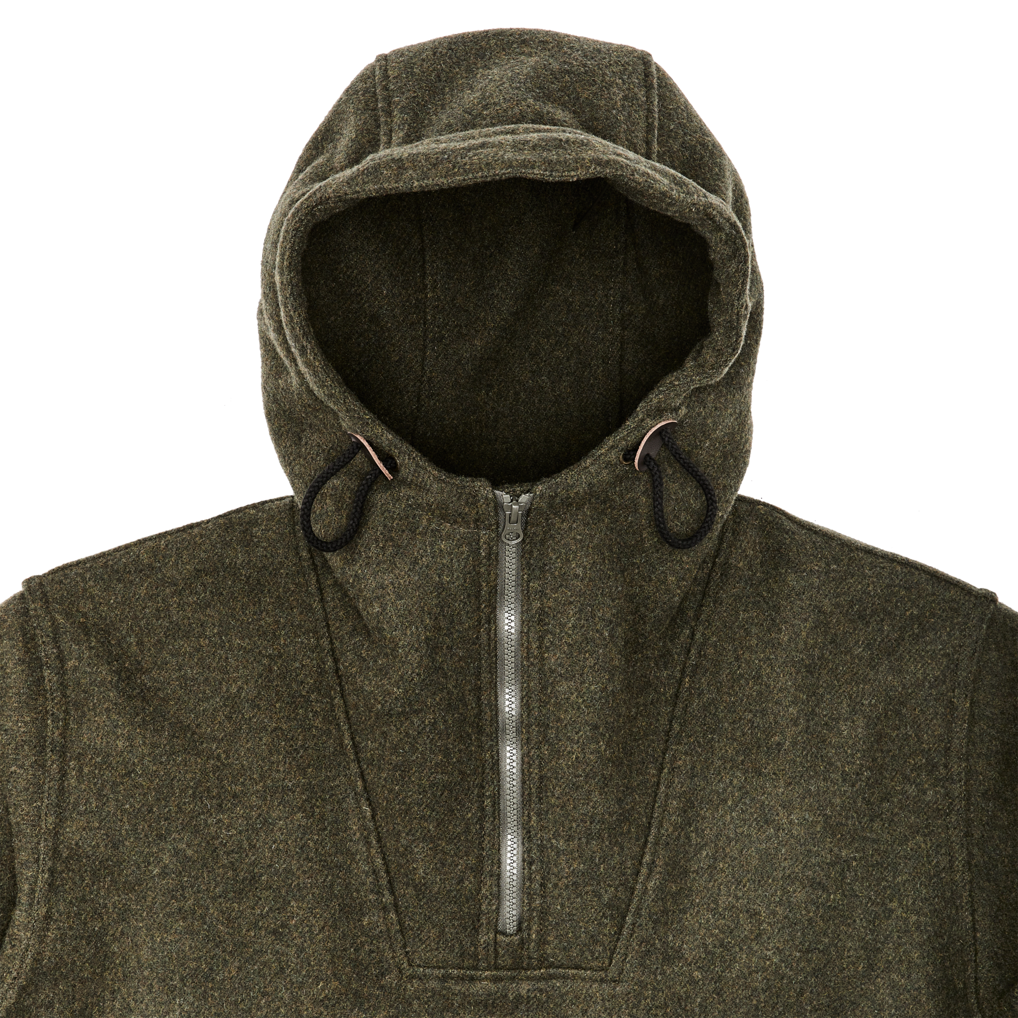 Mackinaw Wool Anorak - Forest Green - Image 6