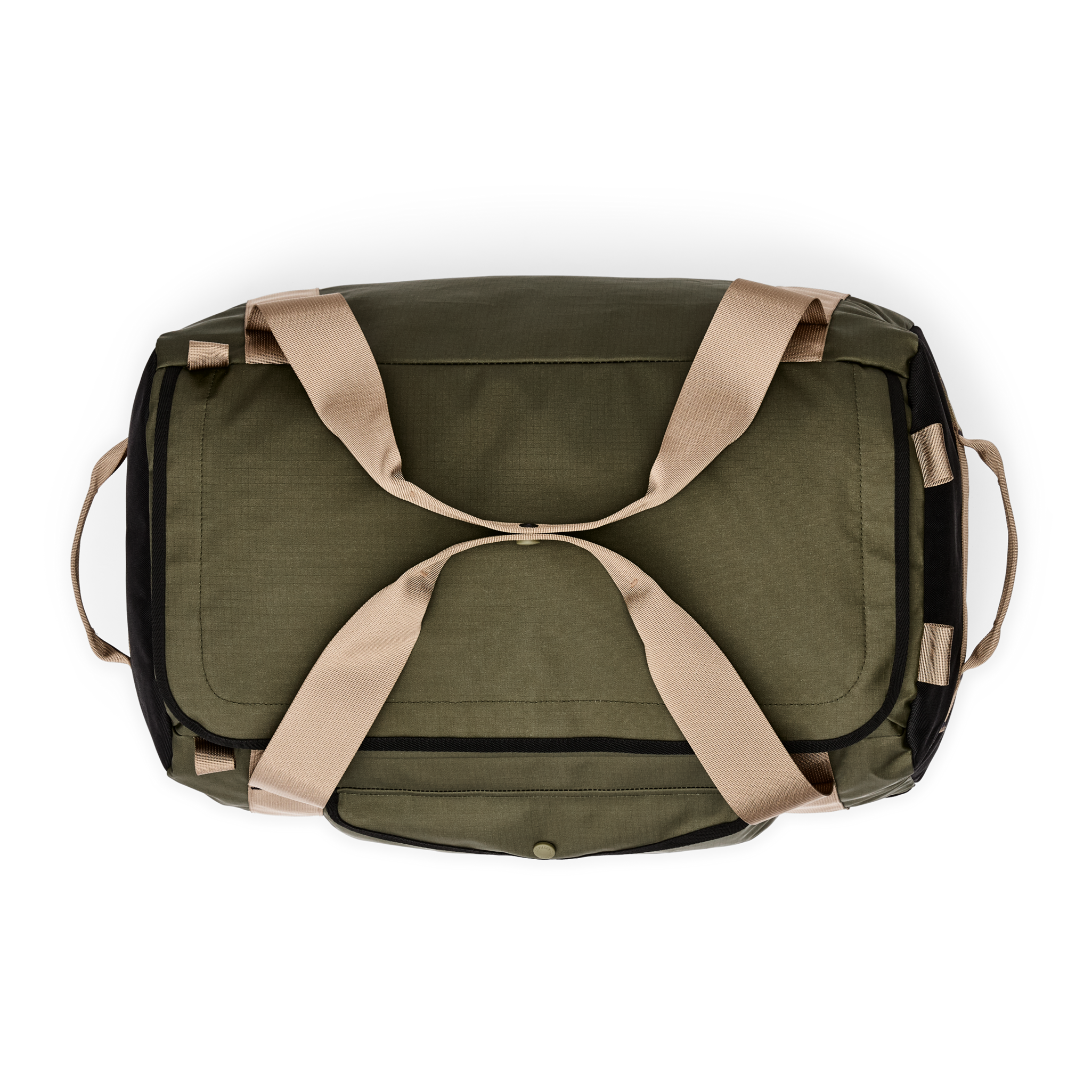 All-Weather 50L Duffle Bag - Olive / Black / Covert - Image 8