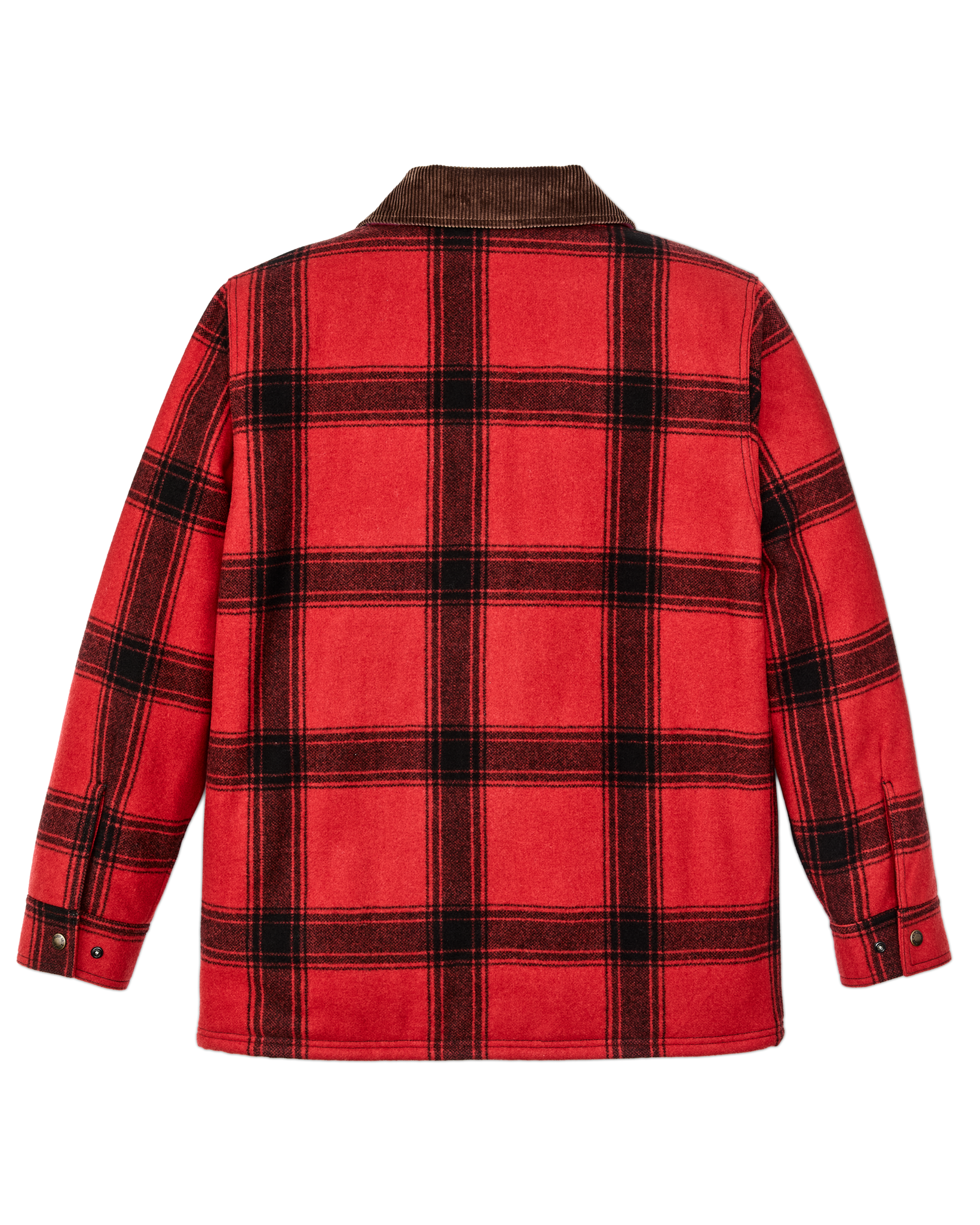 Spokane Insulated Cruiser Jacket - Red / Black Windowpane - Image 5