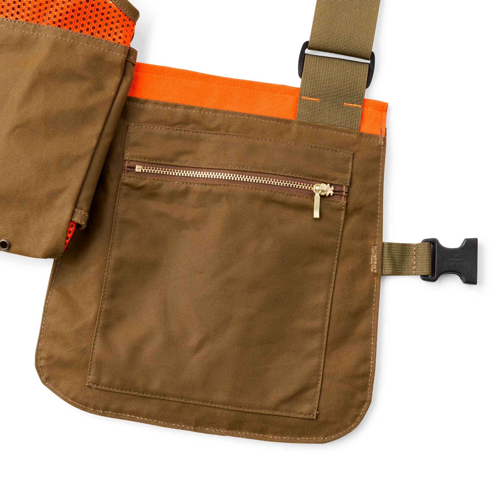 Mesh Game Bag - Dark Tan - Image 10