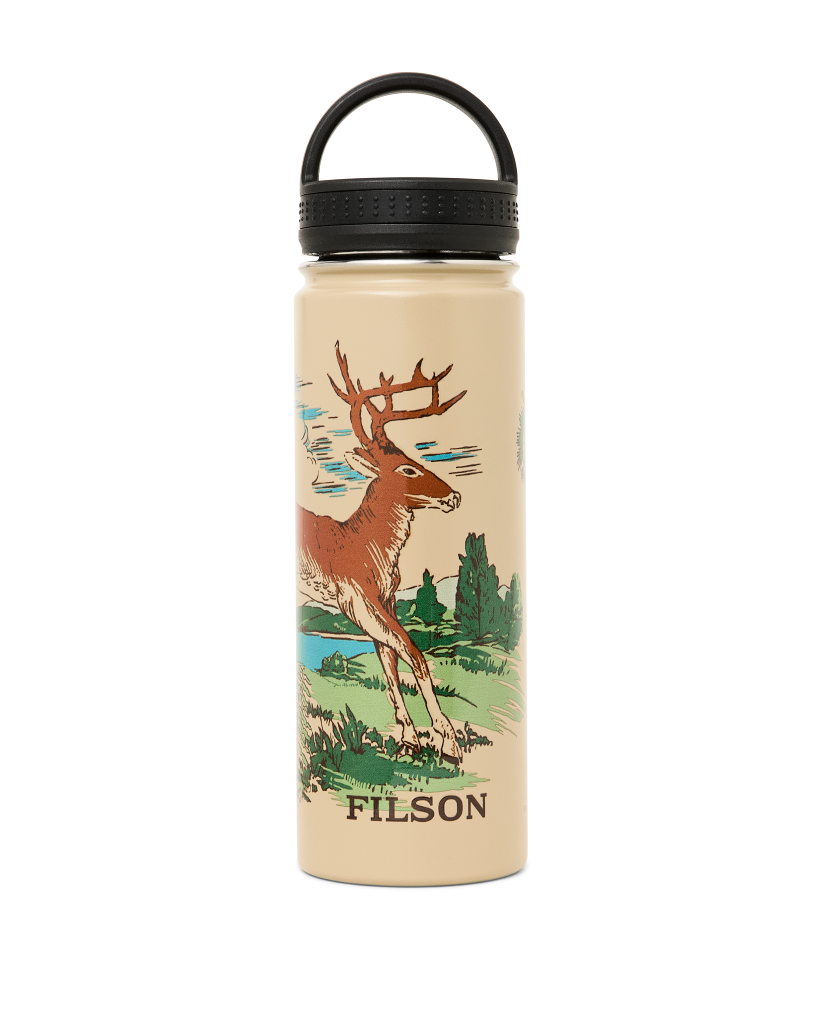 Insulated Water Bottle - Sandstone / Deer Leap