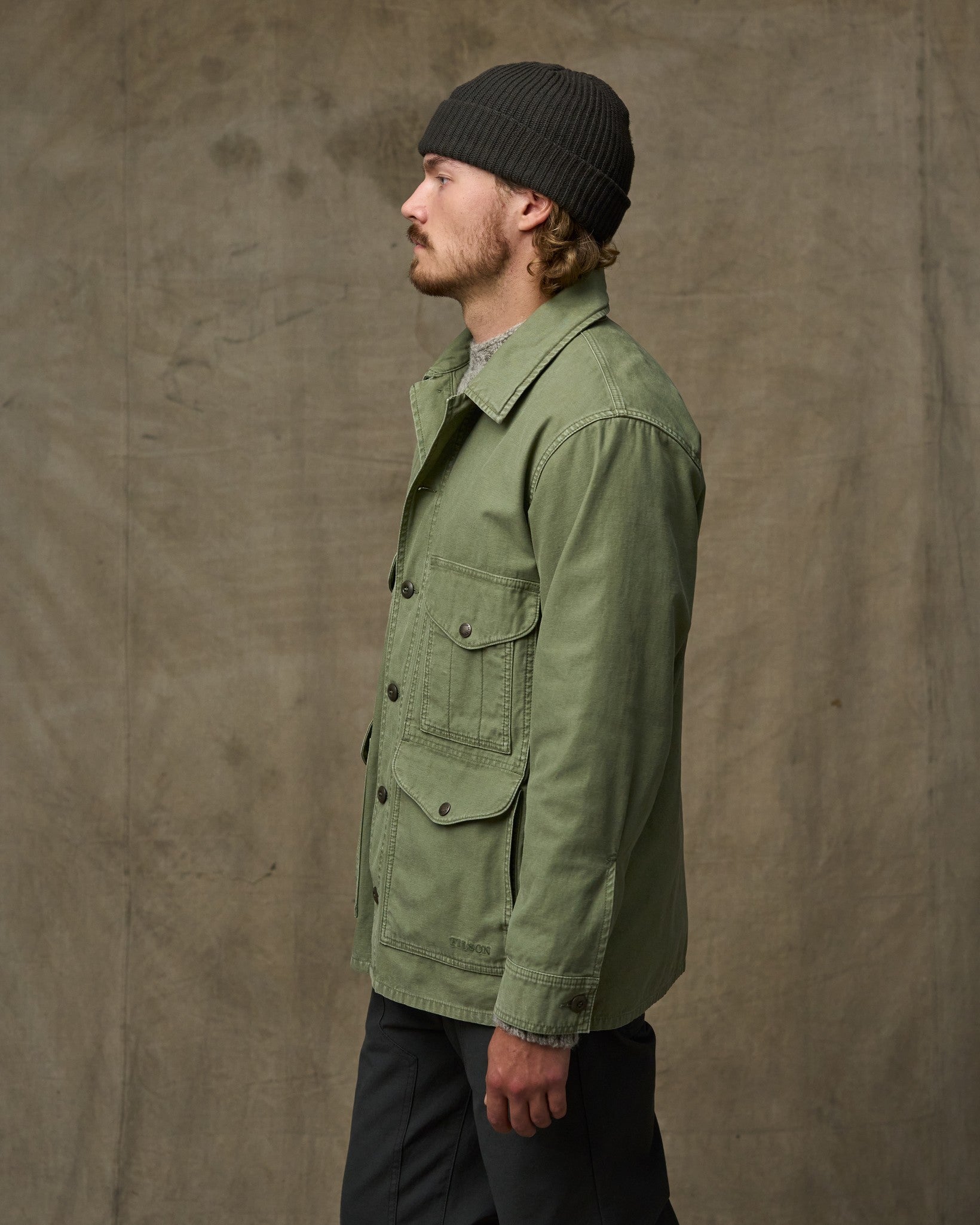 Field Cruiser Jacket - Washed Fatigue Green - Image 10