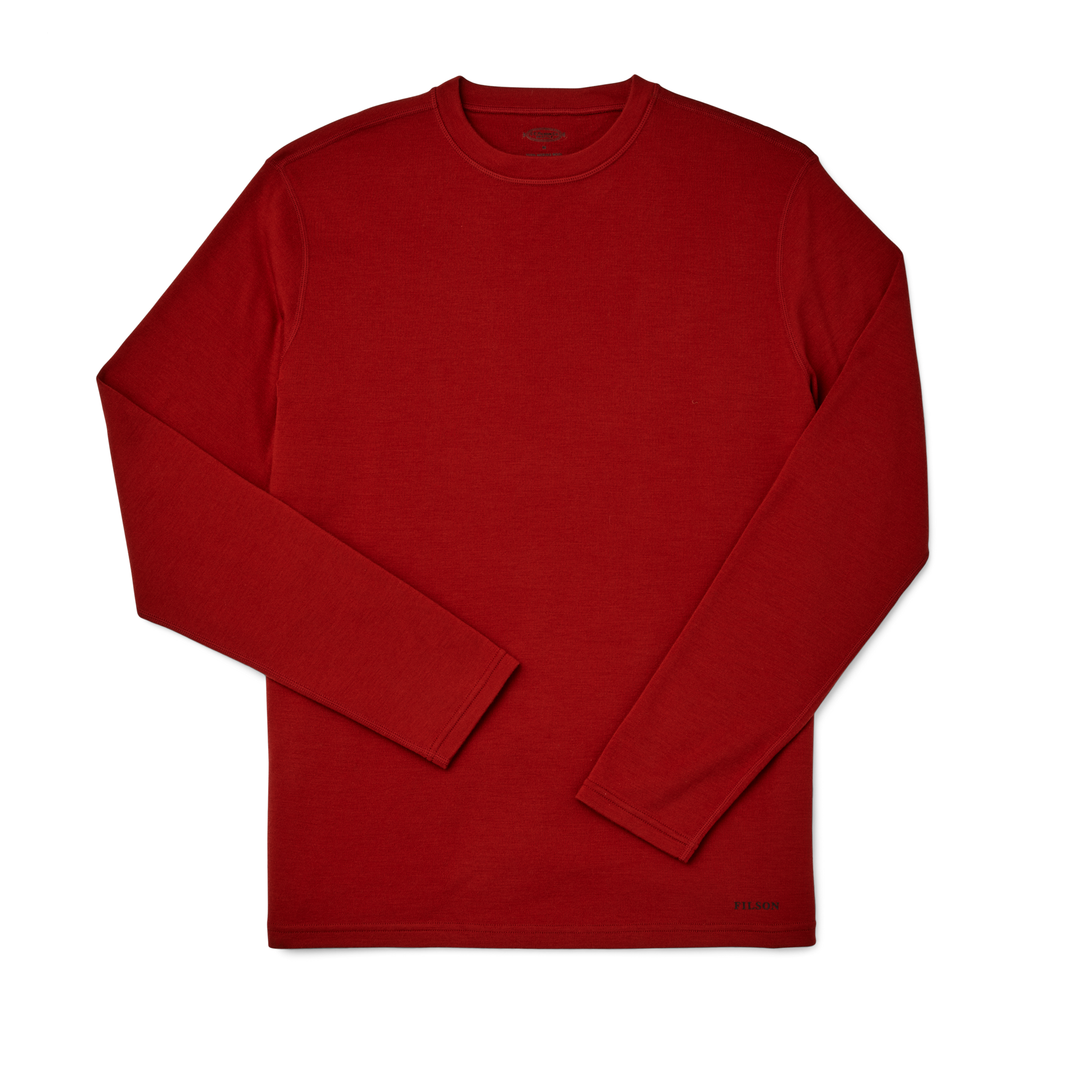 280g Merino Wool Crewneck - Red Oak