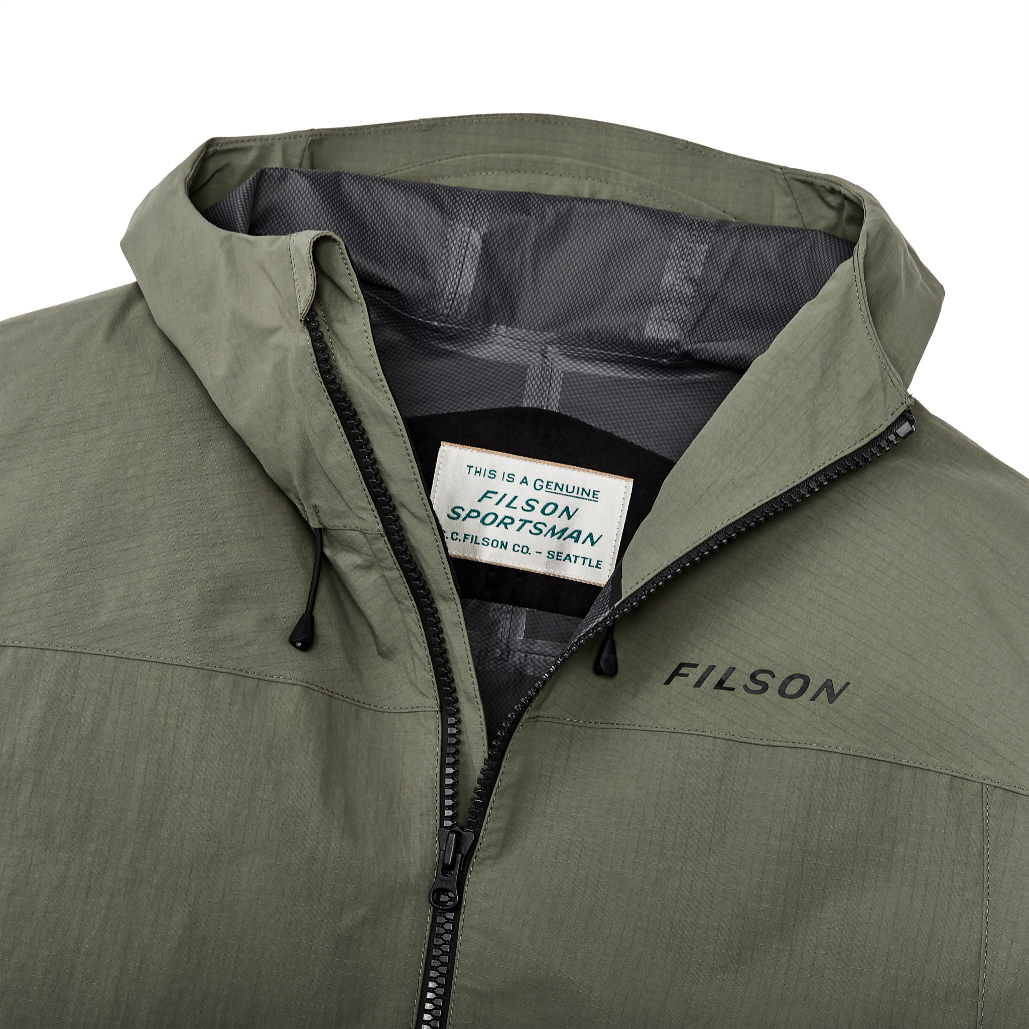 Swiftwater Rain Jacket - Service Green - Image 7