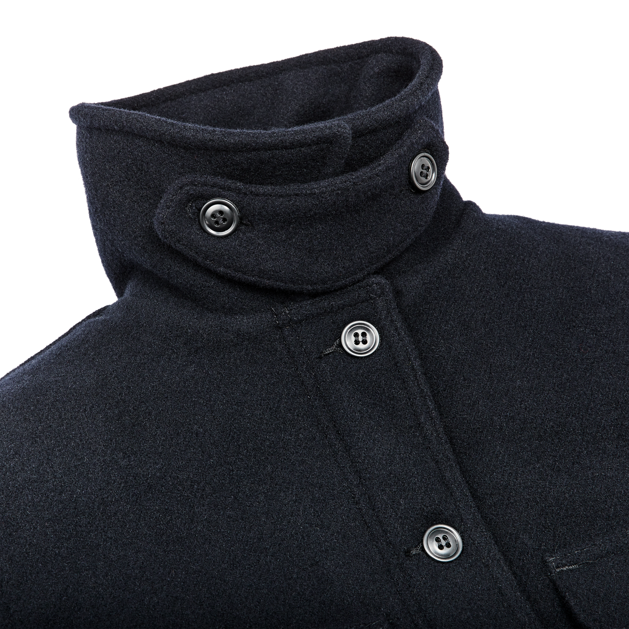 Women's Long Mackinaw Cruiser - Dark Navy - Image 5