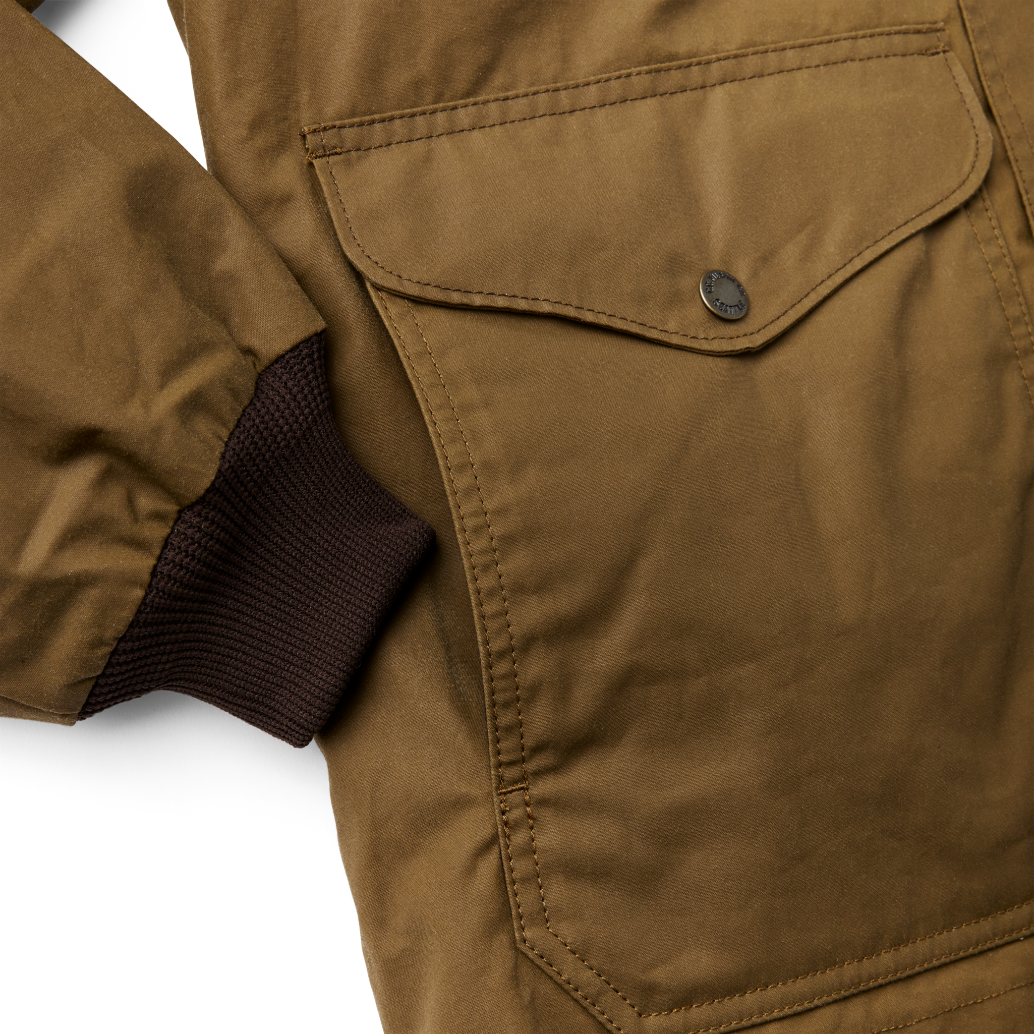 Aberdeen Work Jacket - Dark Tan - Image 5