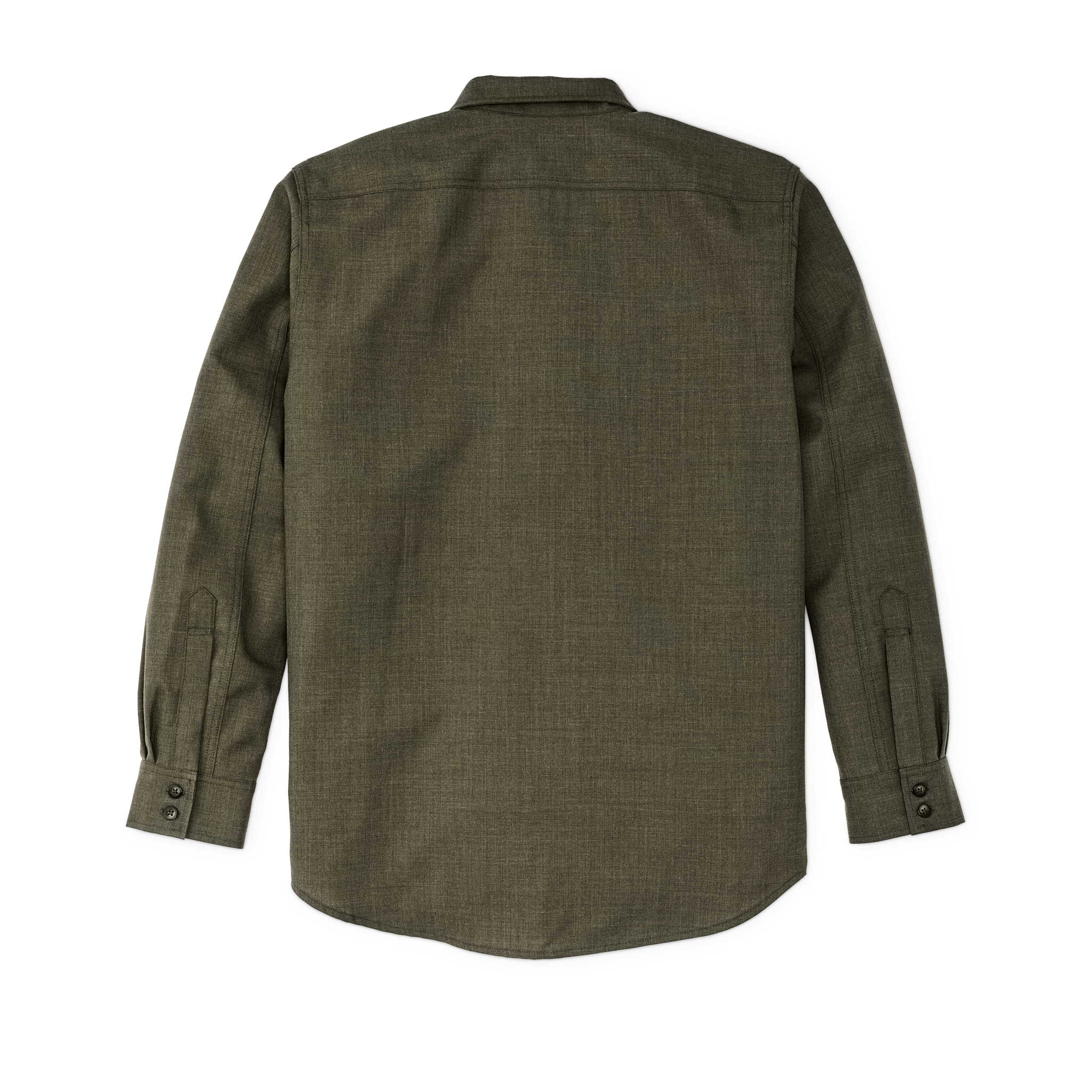 Worsted Wool Guide Shirt - Forest Green Heather - Image 2