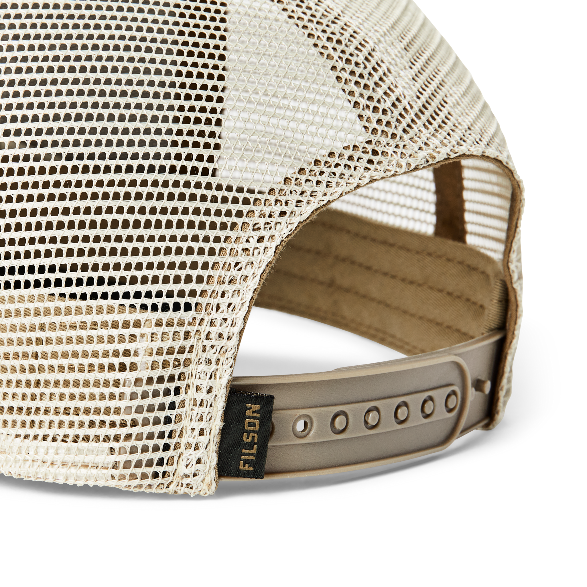 Dry Tin Cloth Logger Mesh Cap - Gray Khaki - Image 3