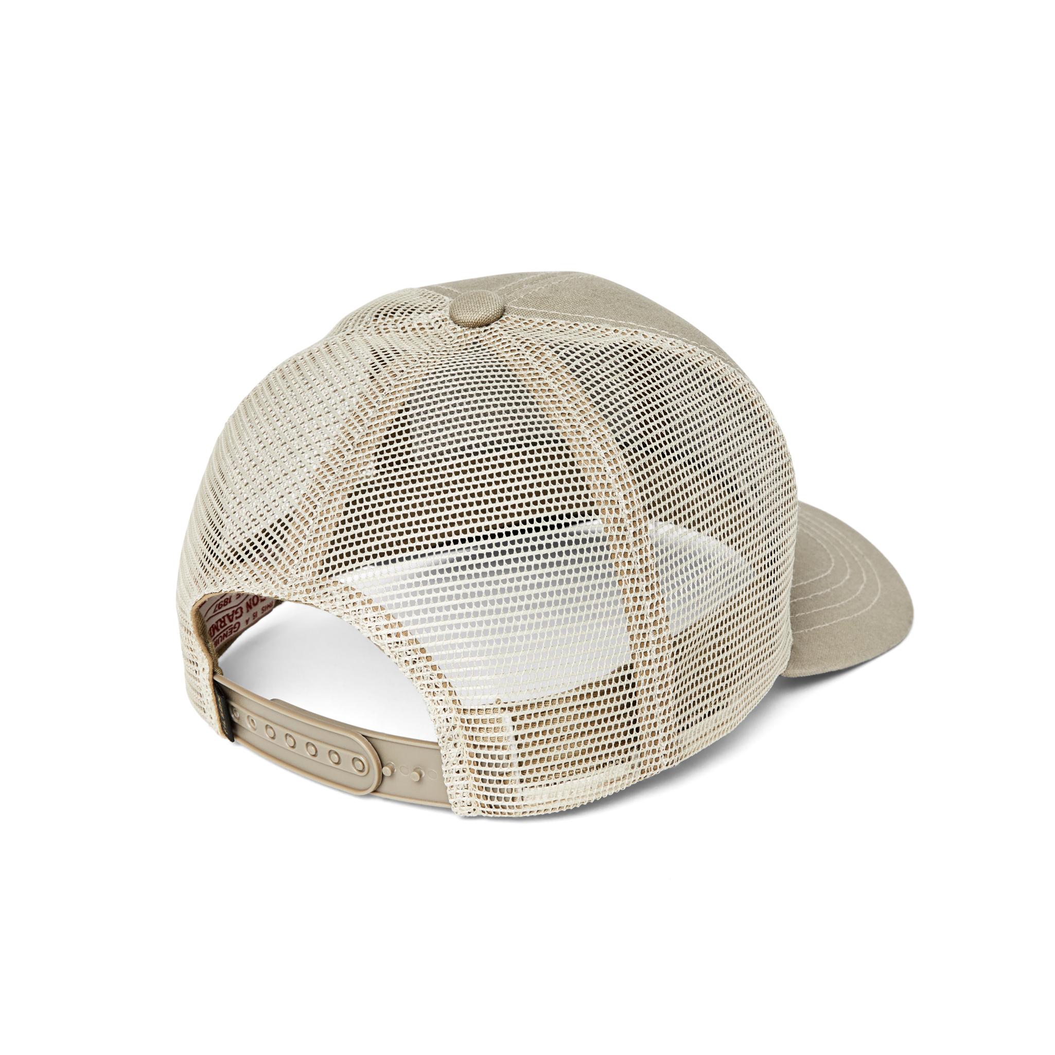 Dry Tin Cloth Logger Mesh Cap - Gray Khaki - Image 2