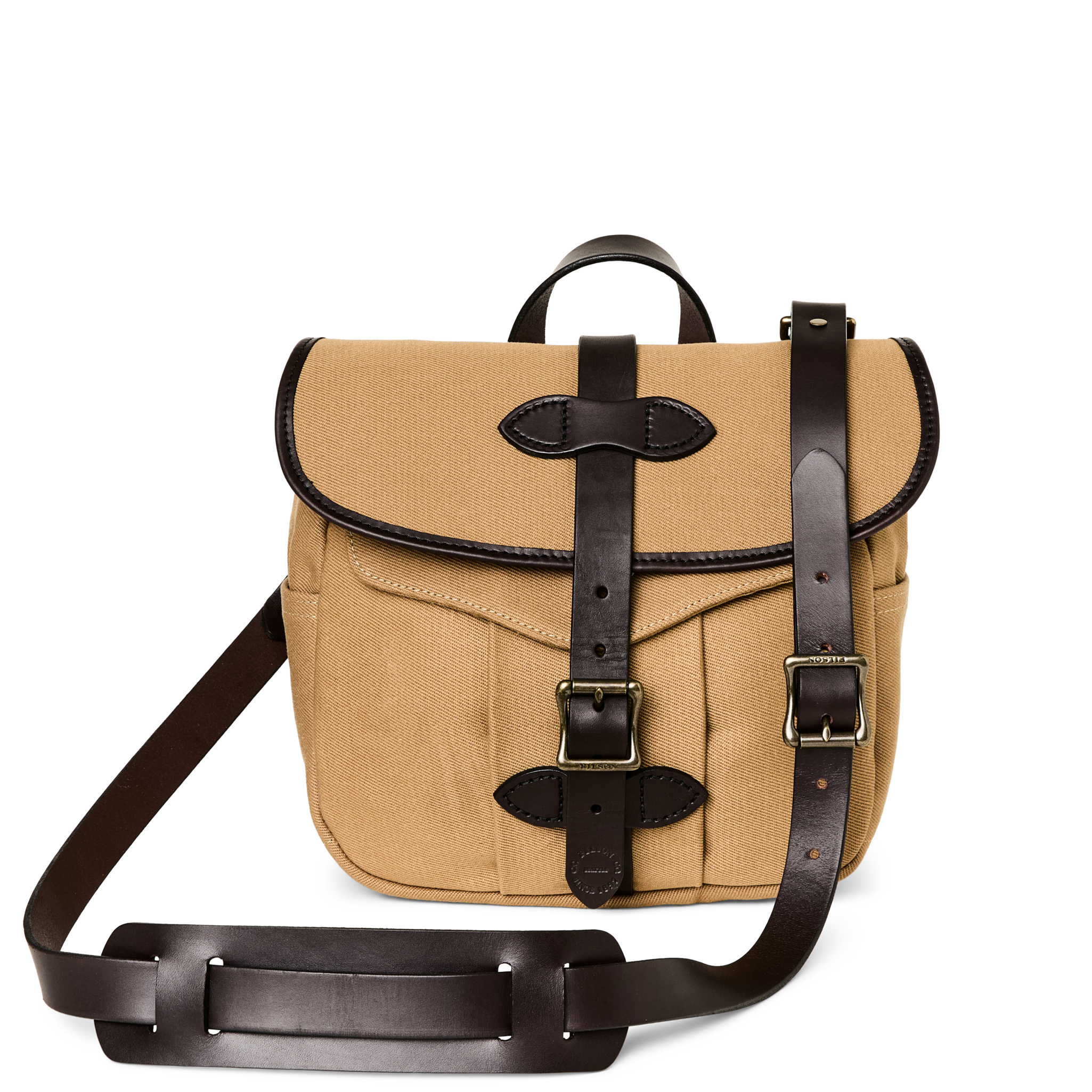 Small Rugged Twill Field Bag - Tan
