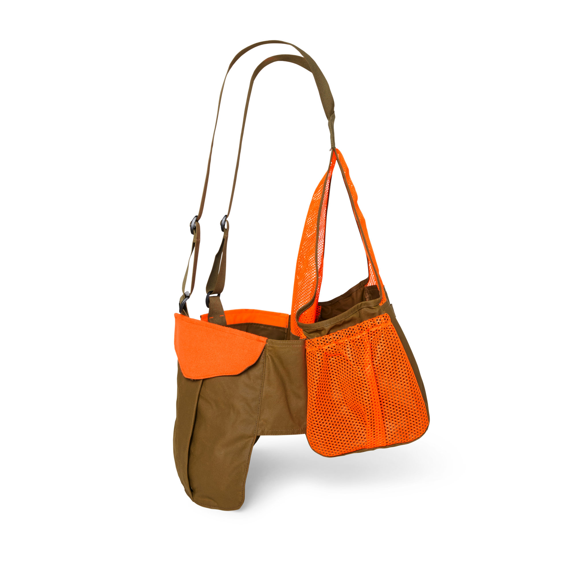 Mesh Game Bag - Dark Tan - Image 8