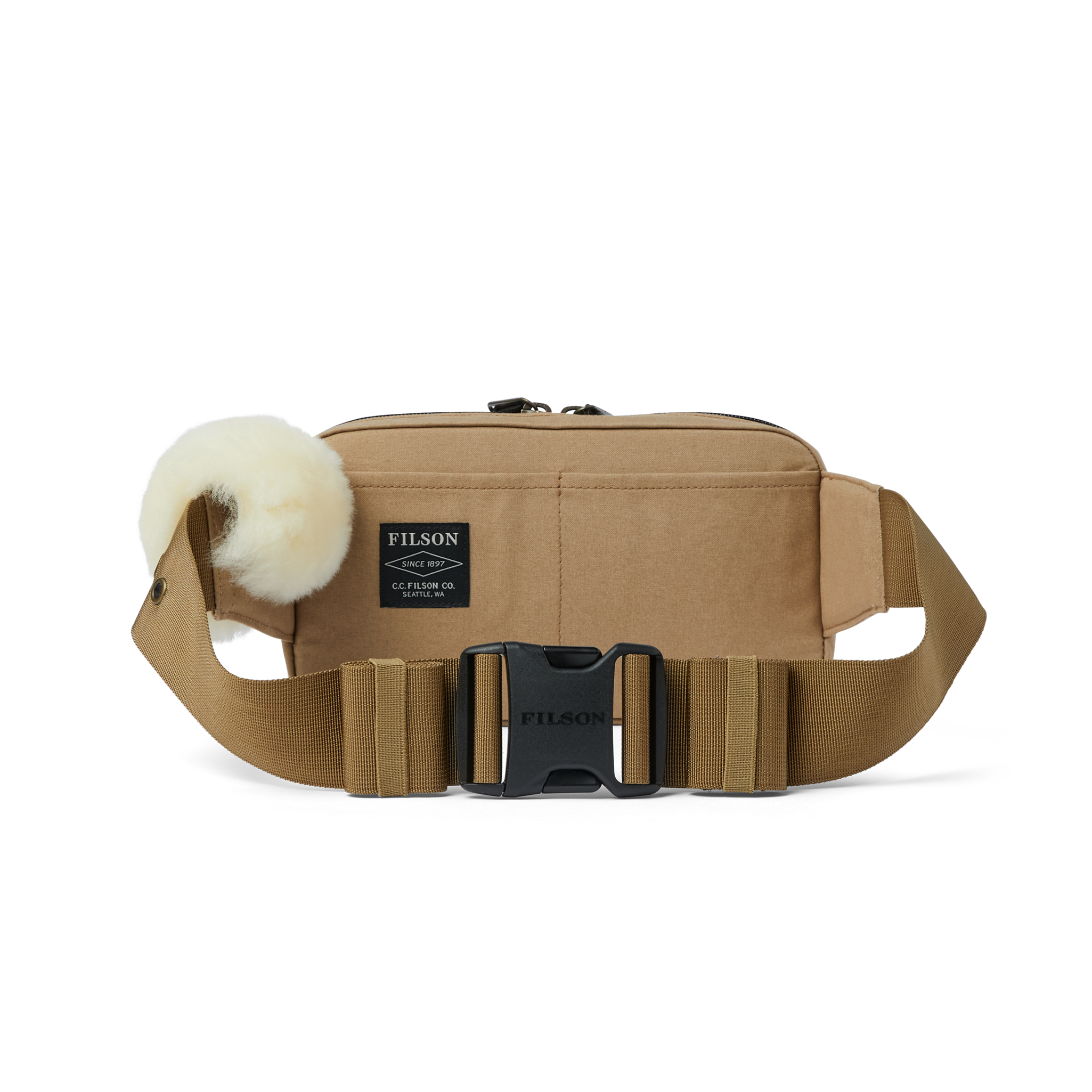 Compact Fishing Waist Pack - Dark Tan - Image 2