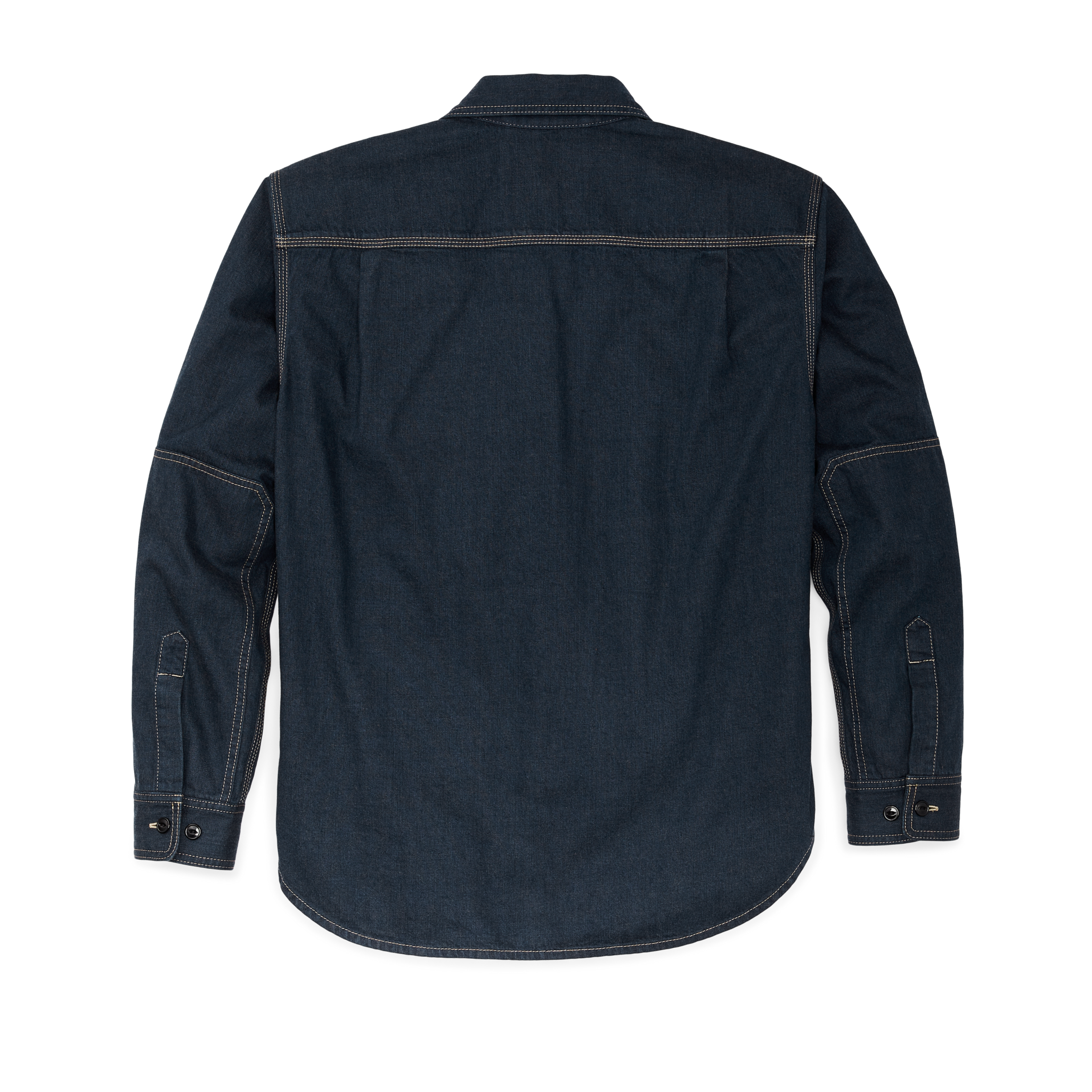 Denim Work Shirt - Mid-wash Indigo - Image 2