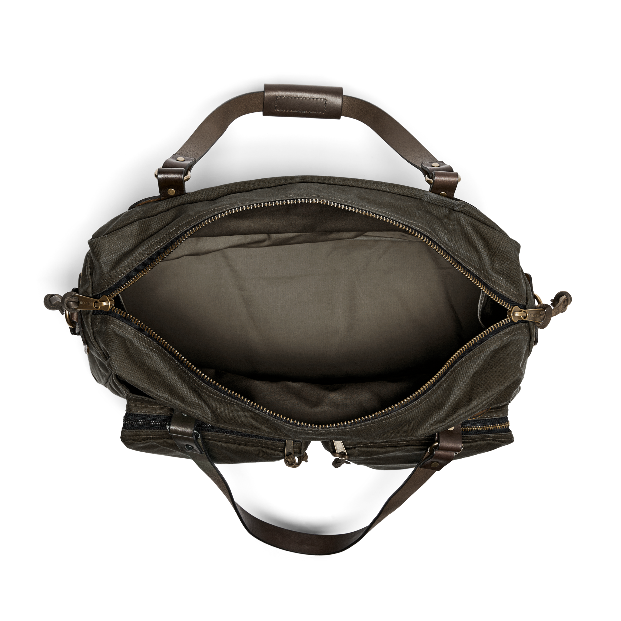 48 Hour Tin Cloth Duffle Bag - Otter Green - Image 6