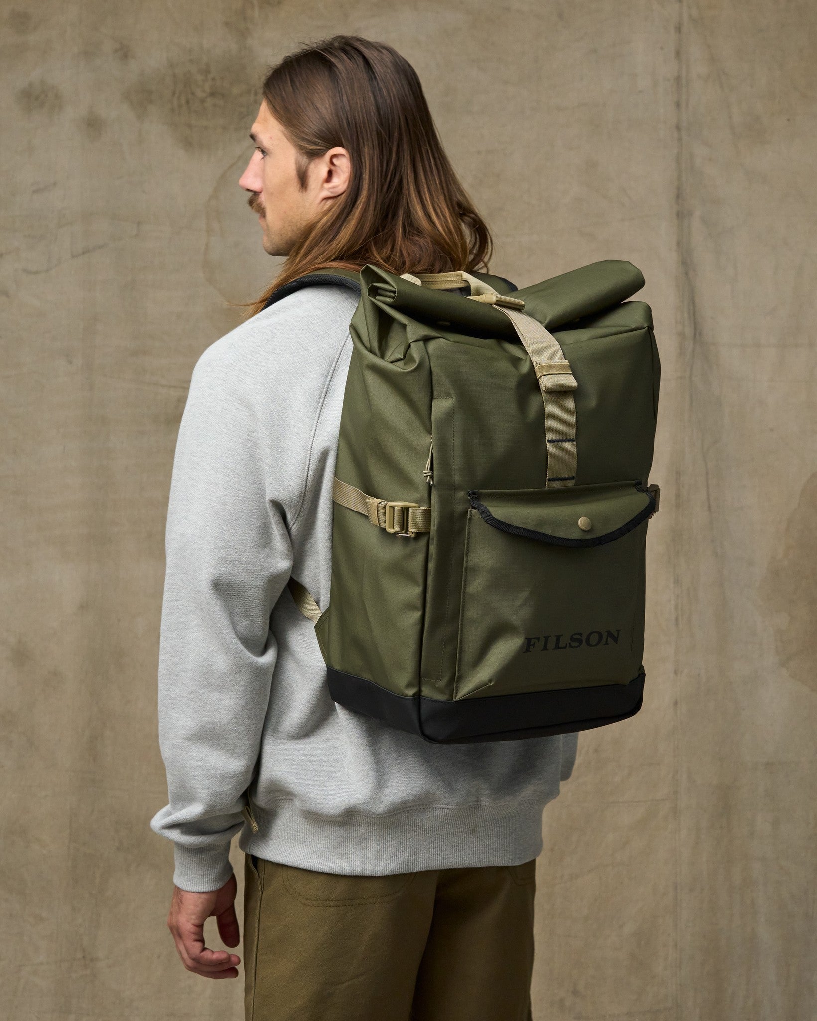 All-Weather Backpack - Olive / Black / Covert - Image 2