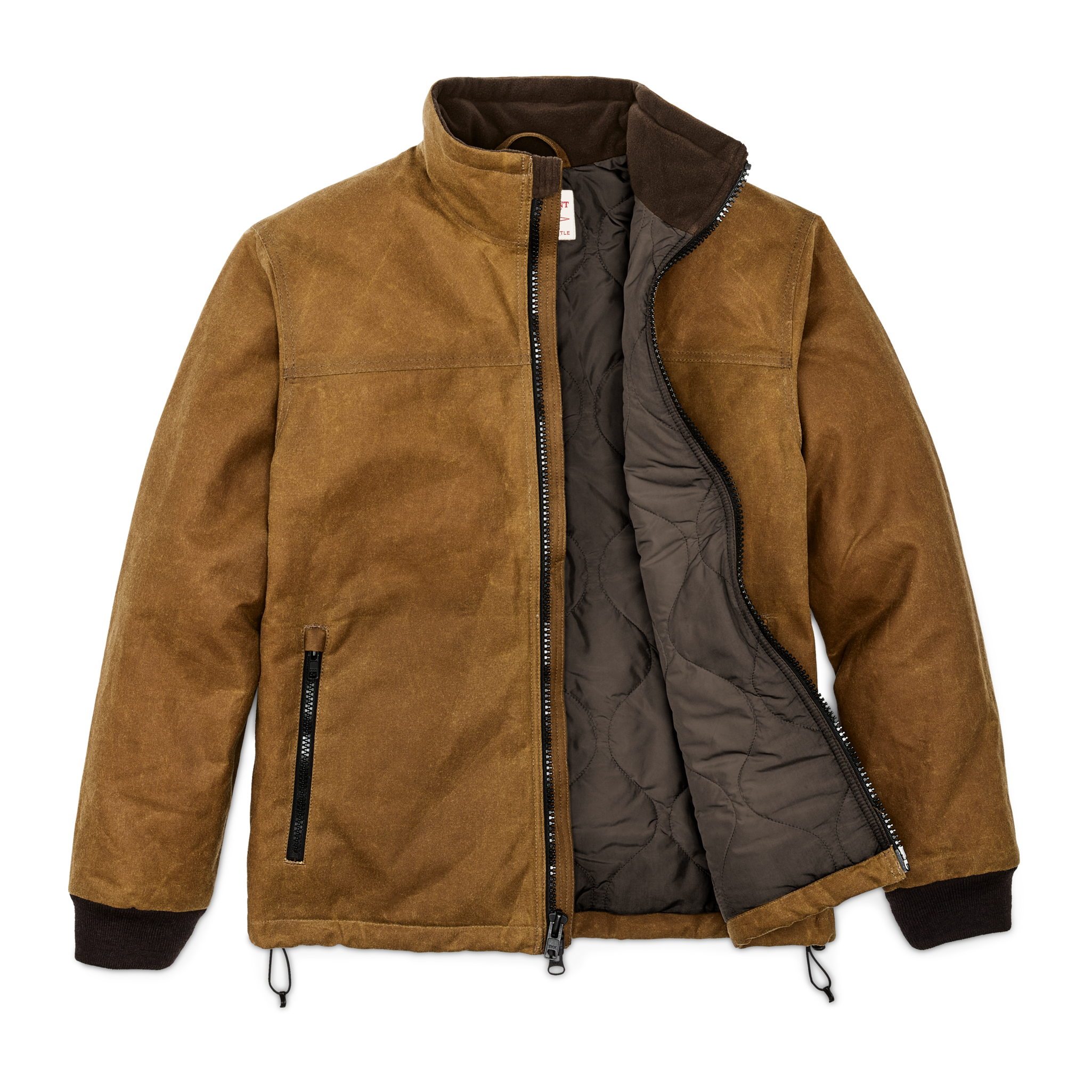 Tin Cloth Primaloft Jacket - Dark Tan 2 - Image 5