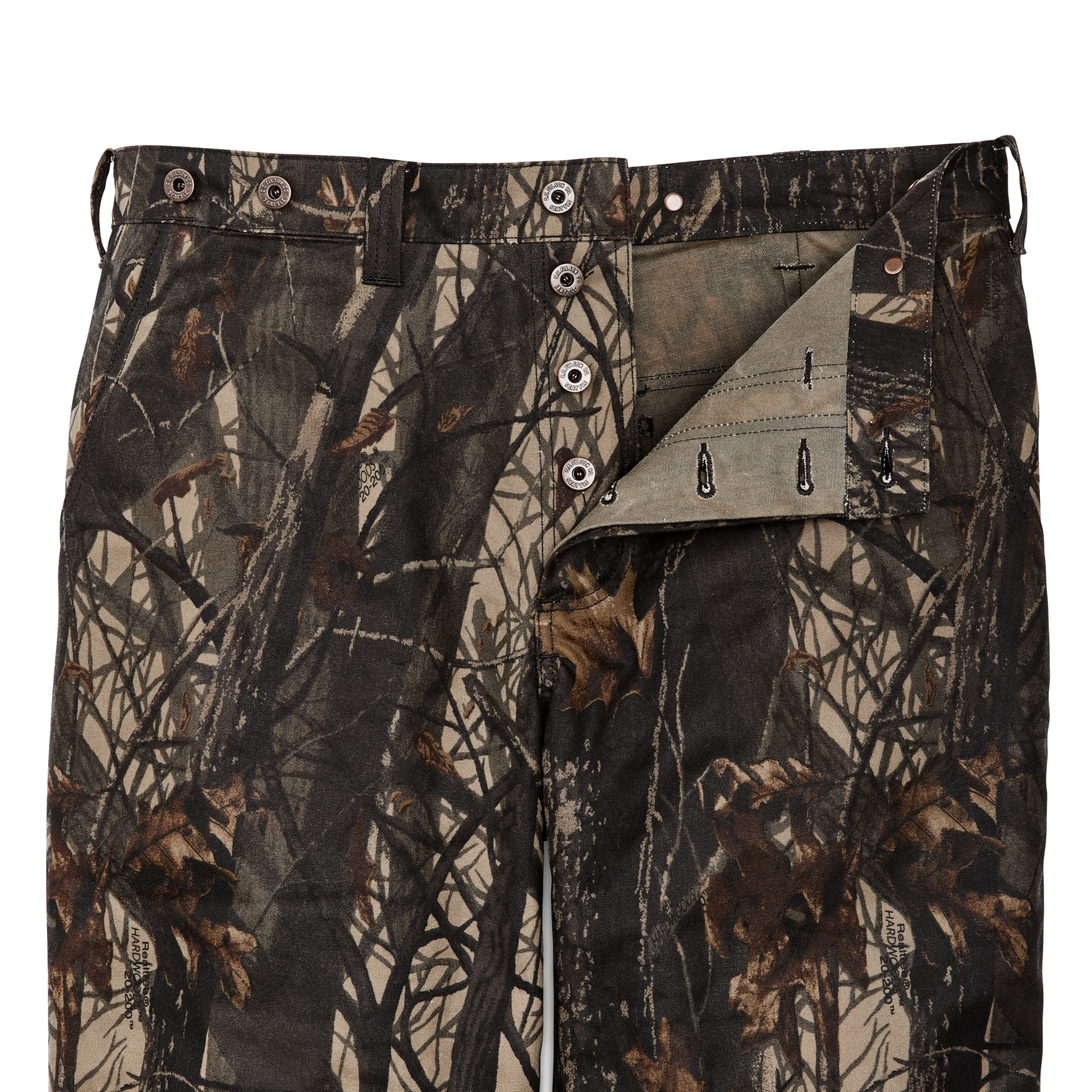 Oil Finish Double Tin Cloth Pants - Realtree Hardwoods Camo - Image 4