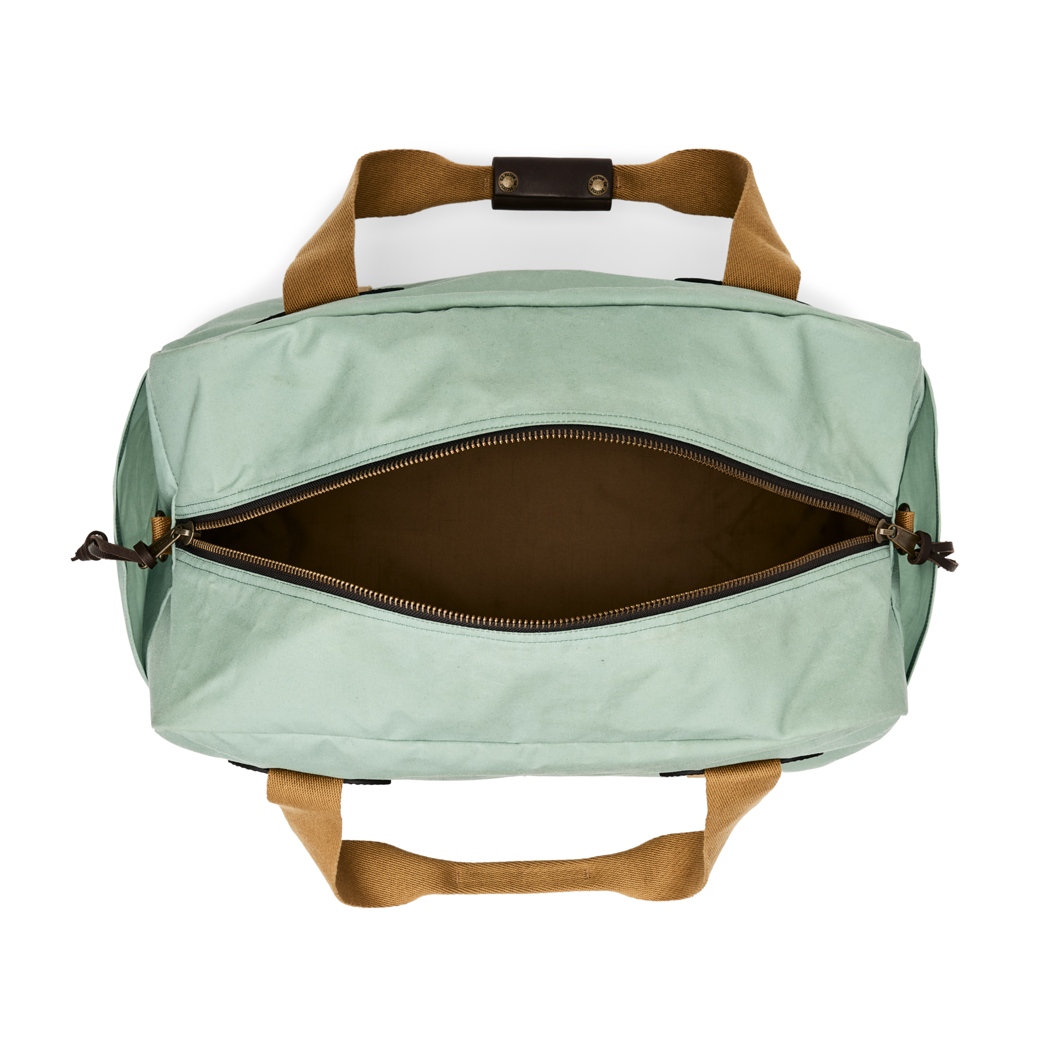 Medium Tin Cloth Duffle Bag - Granite Green - Image 6