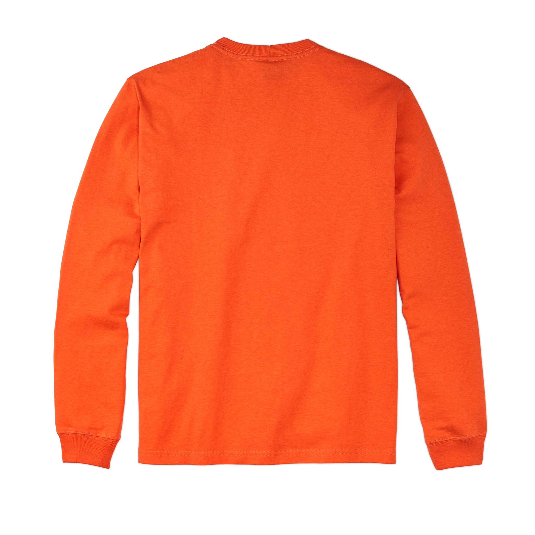 Long Sleeve Pioneer Pocket T-shirt - Flame - Image 2
