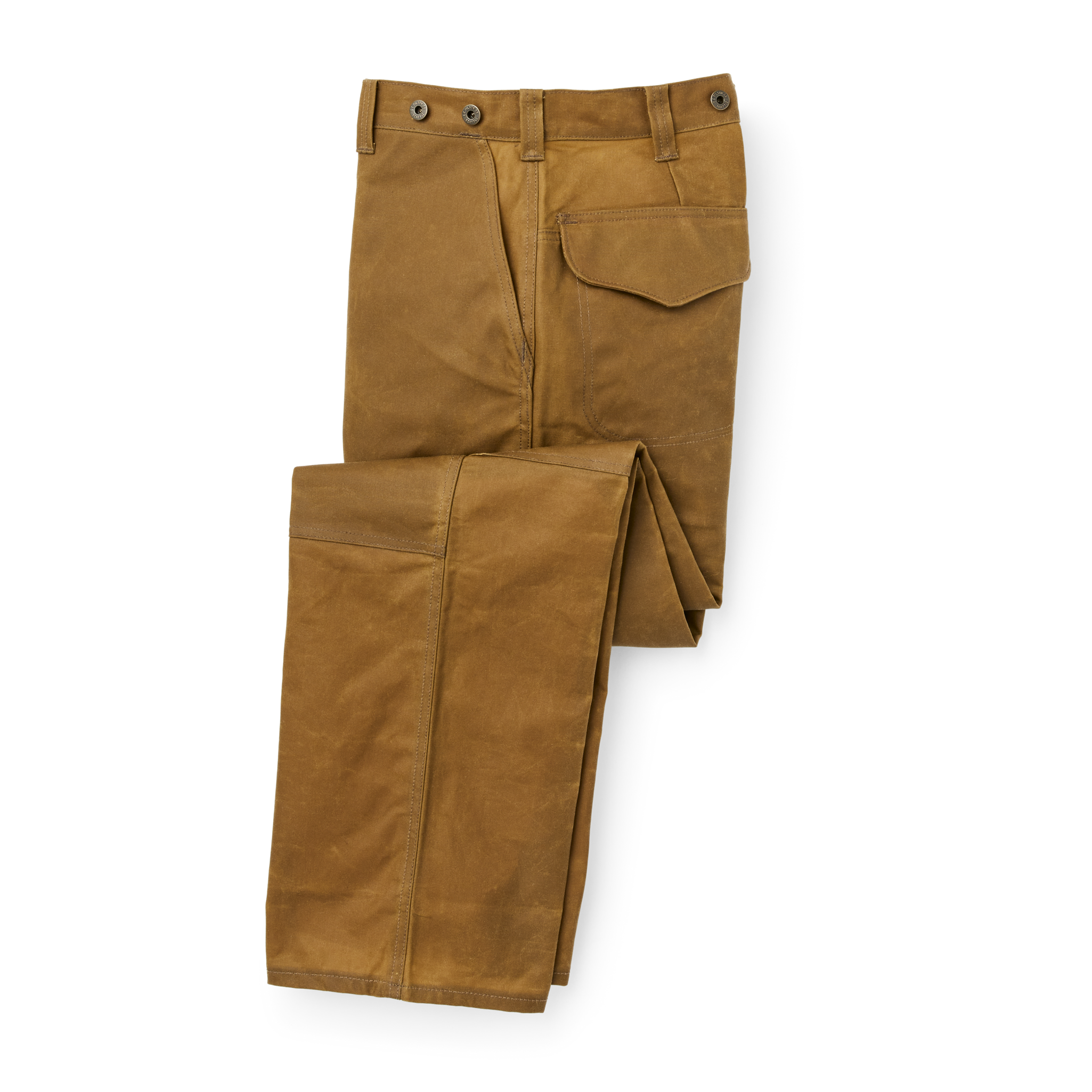 Oil Finish Double Tin Cloth Pants - Dark Tan - Image 6