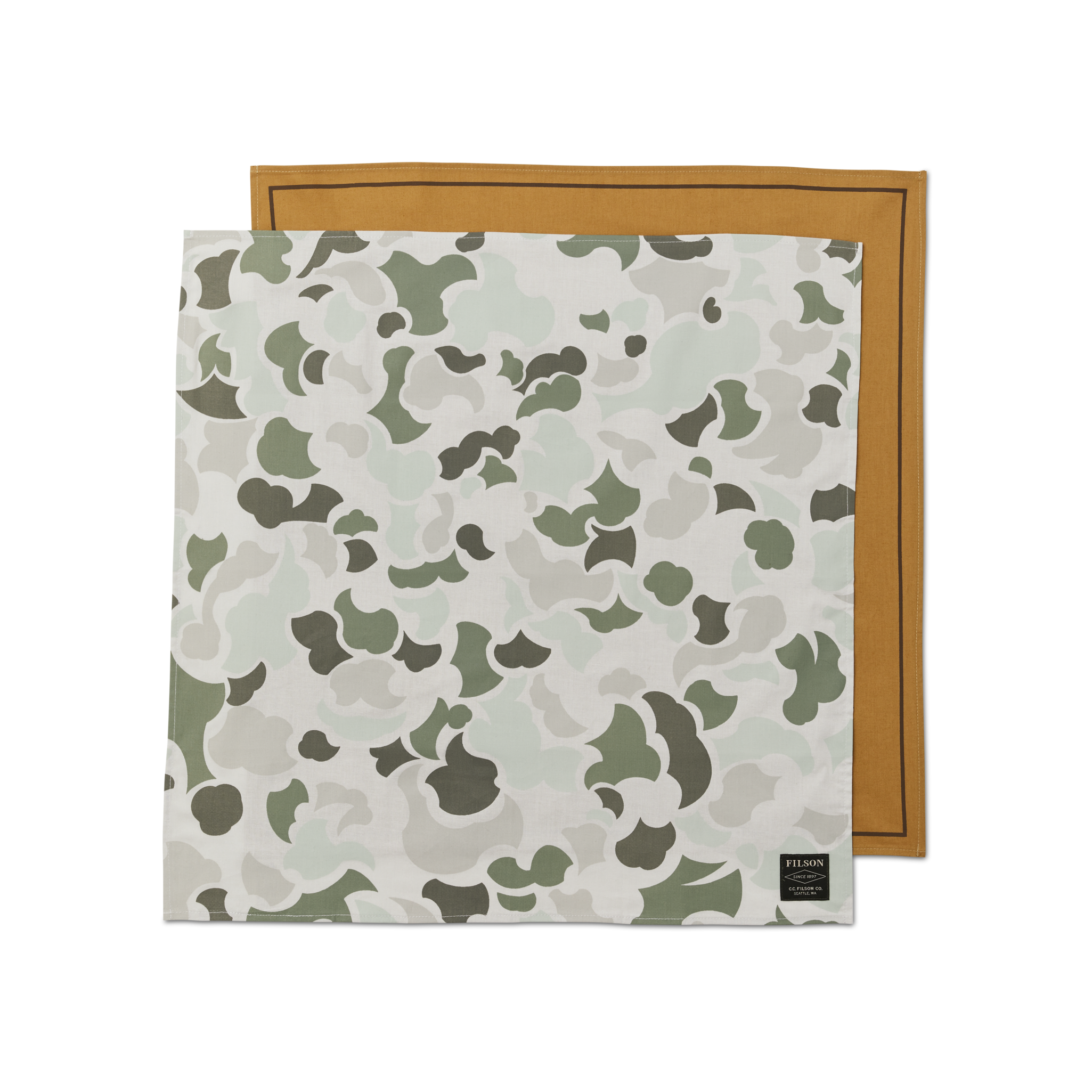 Sportsman Bandana 2-pack - Sage Shrub Camo / Khaki