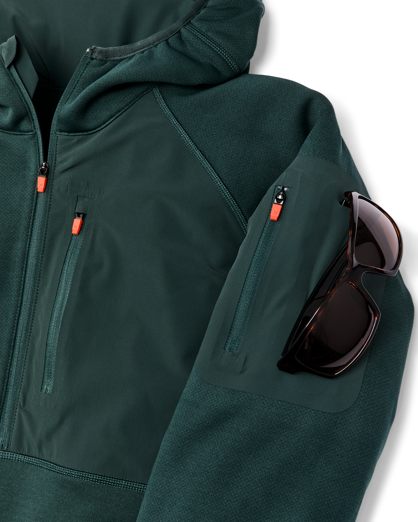Filson X Ten Thousand Tactical Hoodie - Dark Spruce - Image 3