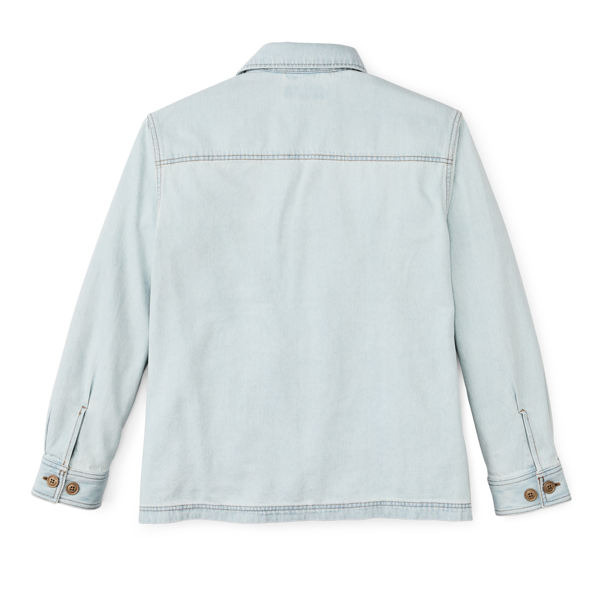 Women's 9-oz. Denim Jac-shirt - Sun Bleach - Image 2