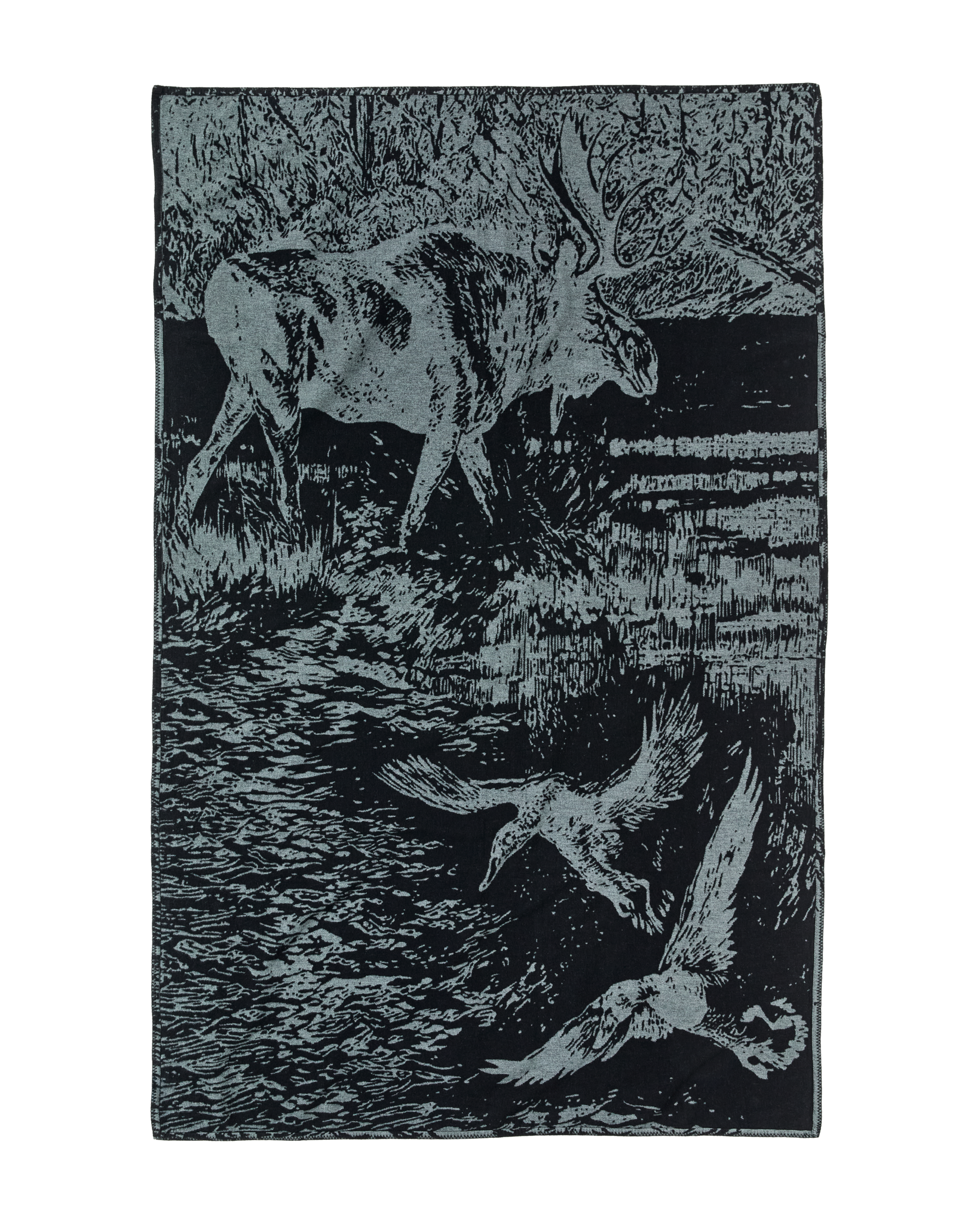 Cotton Blanket - Balsam Green / Marshlands - Image 3