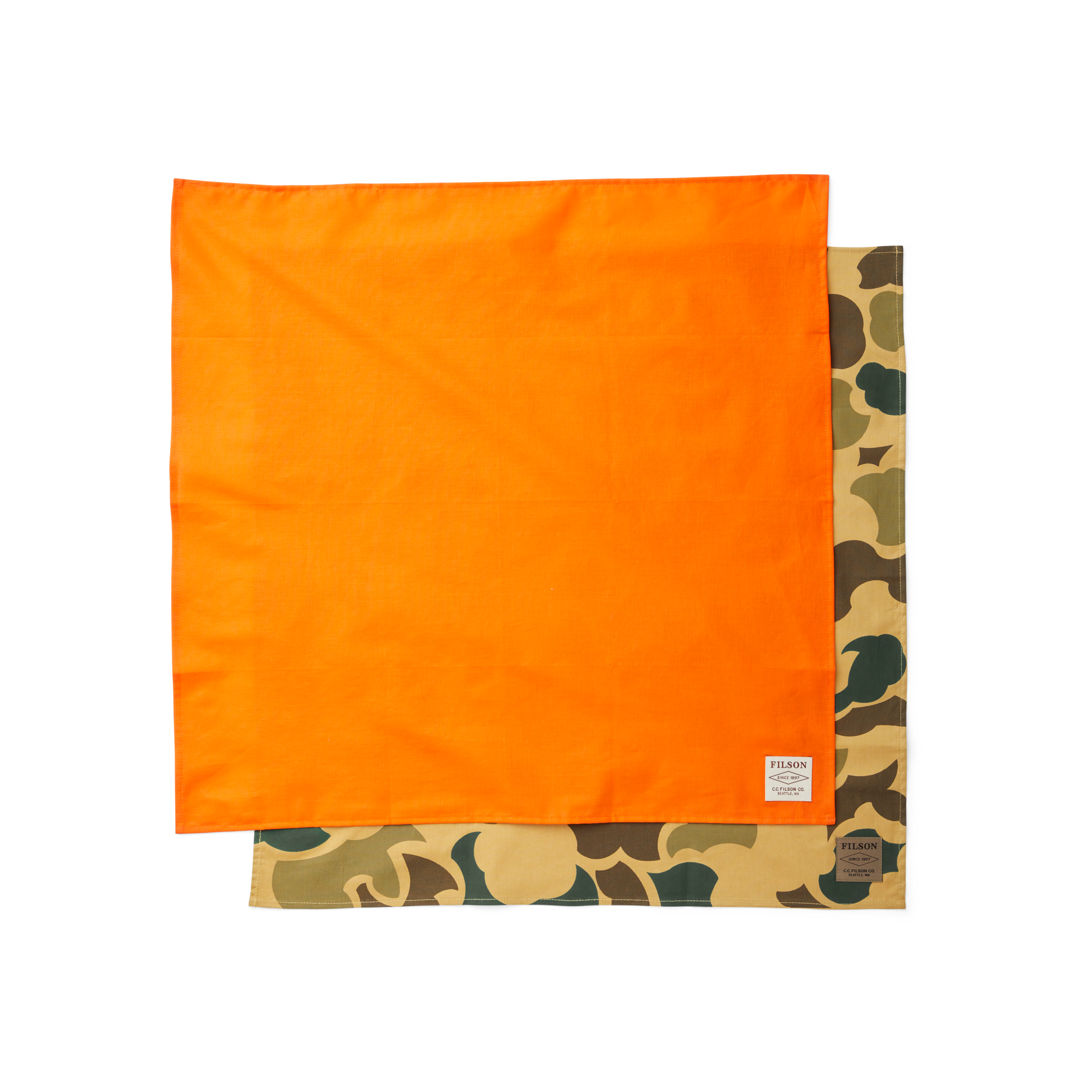 Sportsman Bandana 2-pack - Light Shrub Camo / Flame - Image 2