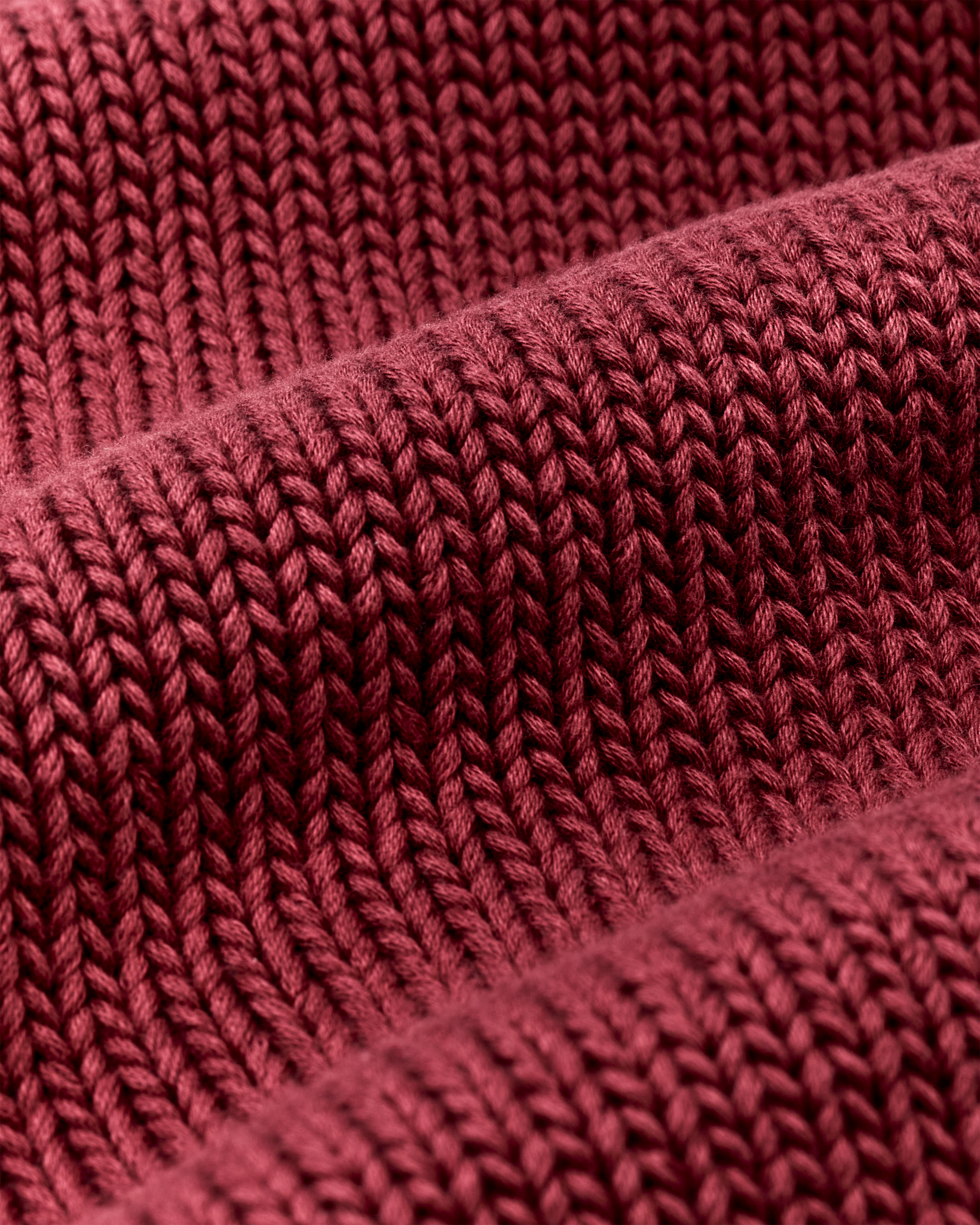 Women's Rustic Cotton Cardigan - Burgundy - Image 7