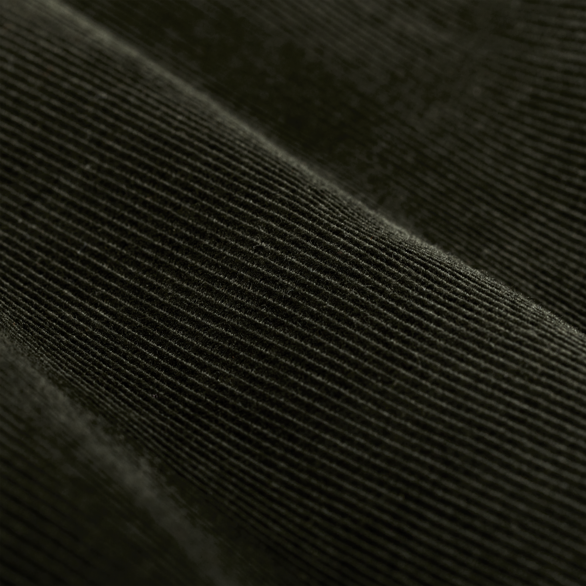 Corduroy Camp Shirt - Dark Green - Image 6