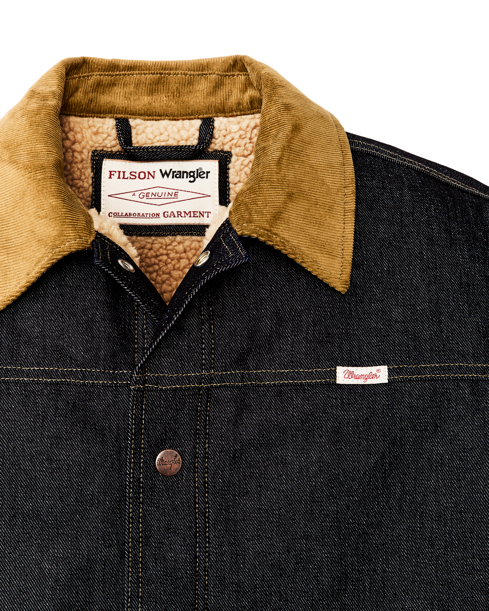 Wrangler X Filson Denim Work Jacket - Indigo - Image 4