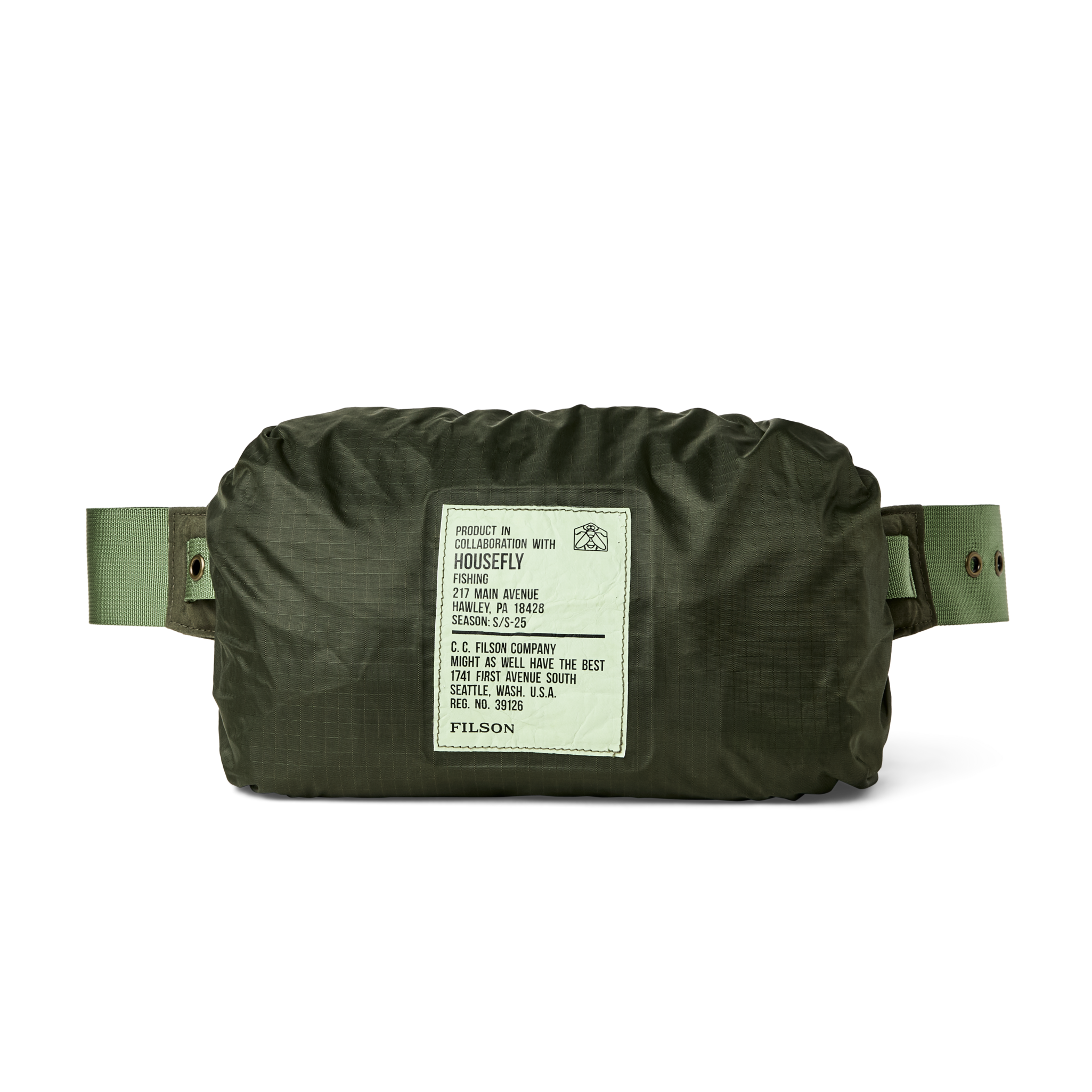 Filson X Housefly Ranger Waistpack - Otter Green - Image 4