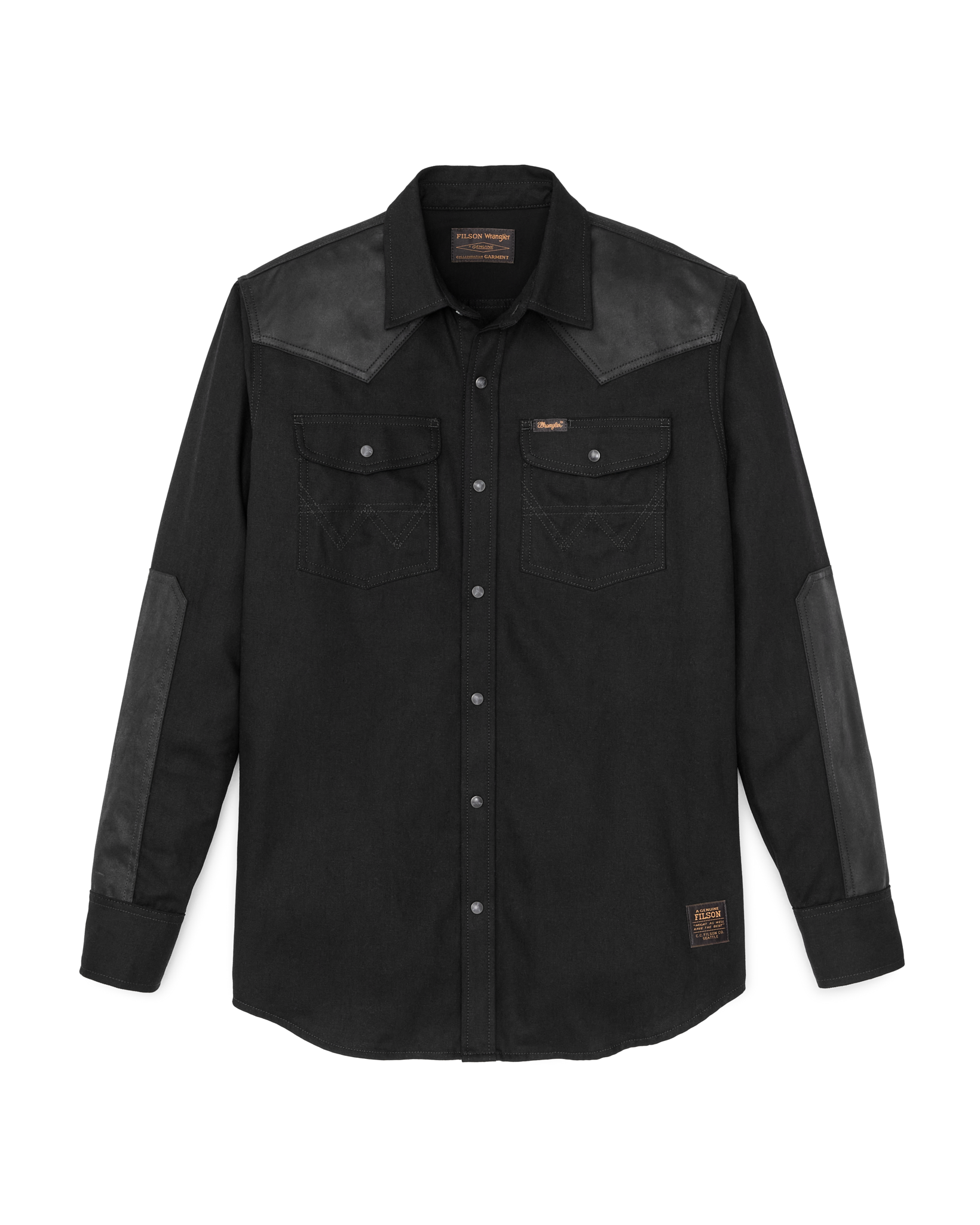 Wrangler X Filson Wild Adventure Shirt - Black