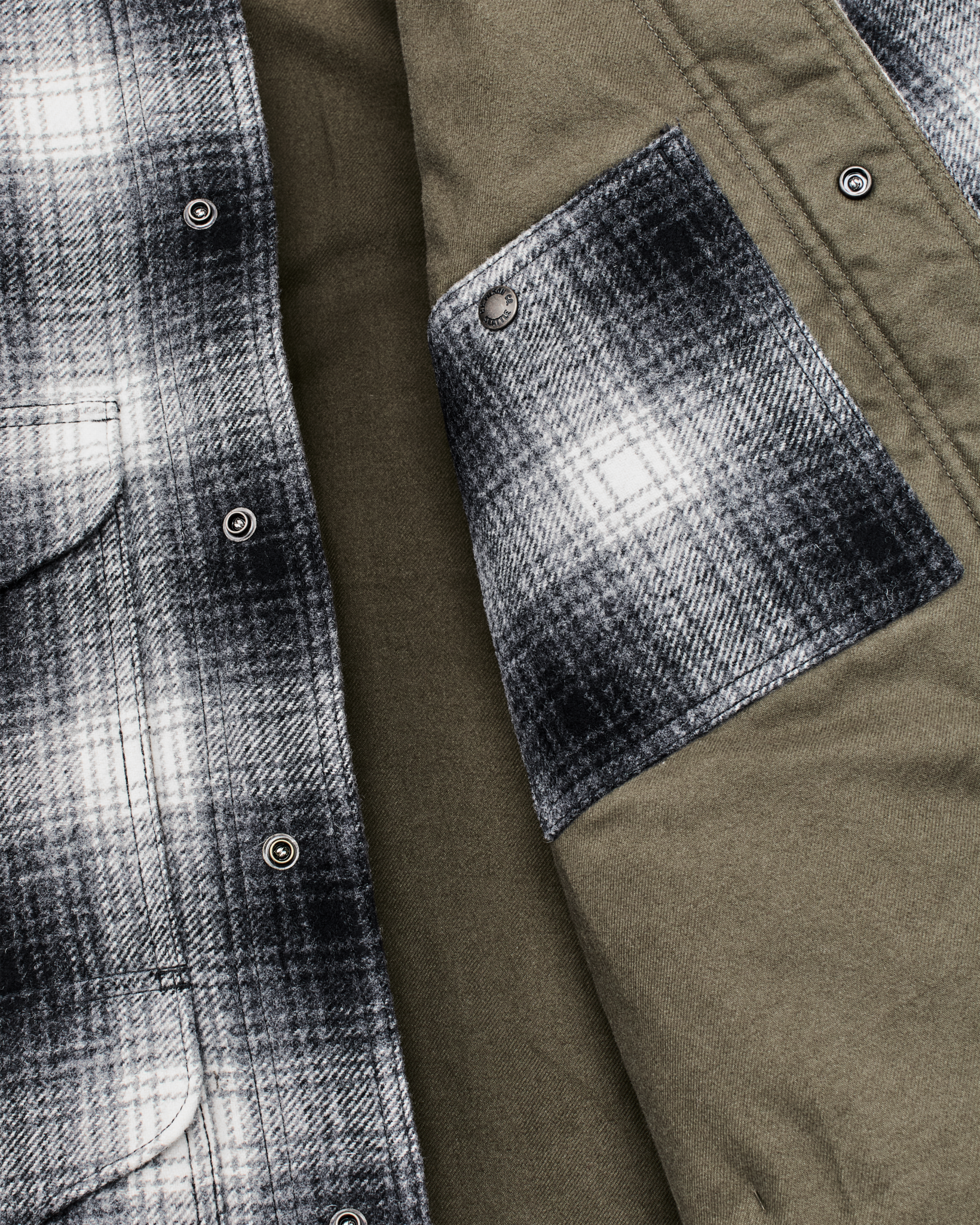 Spokane Insulated Cruiser Jacket - Charcoal Ombre - Image 6