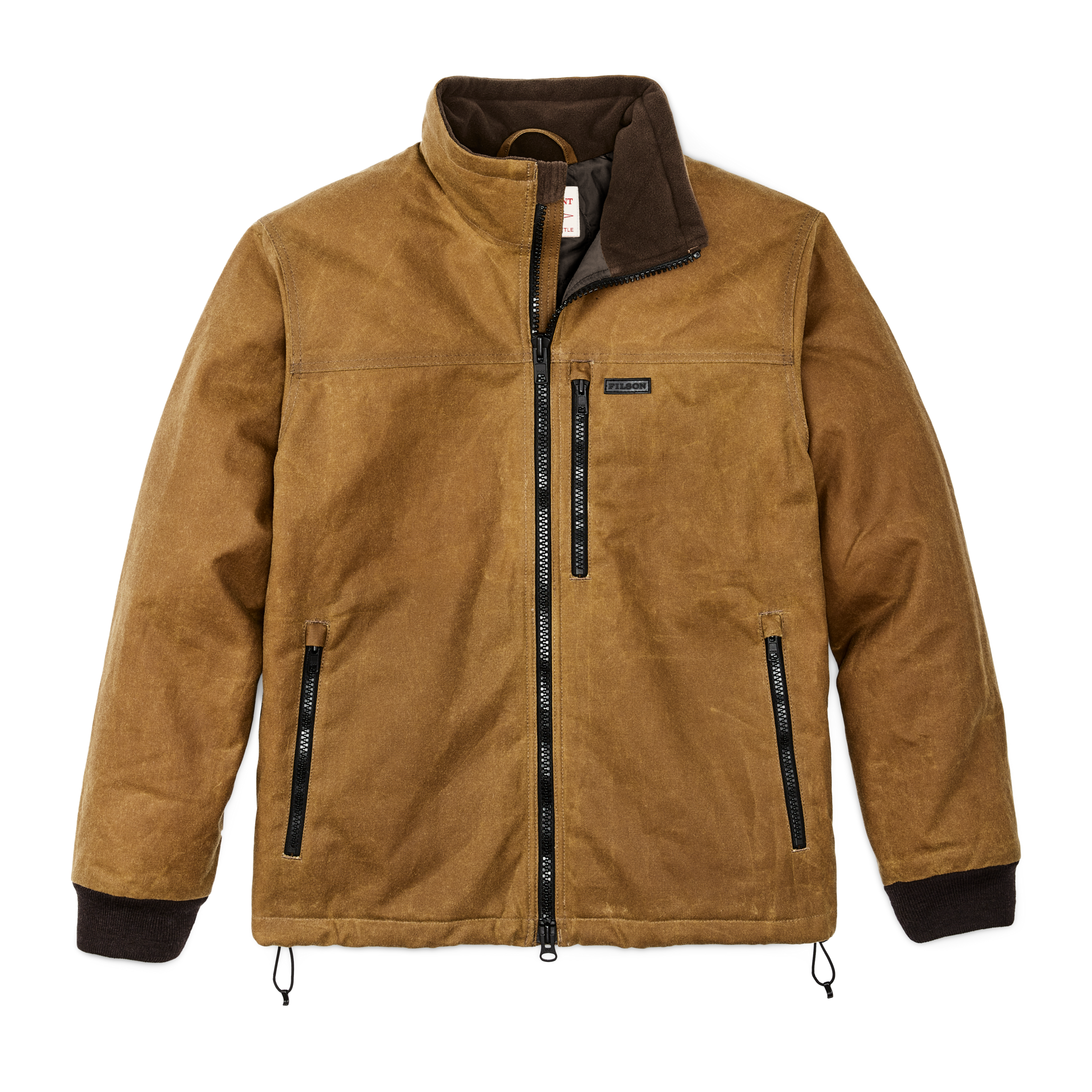 Tin Cloth Primaloft Jacket - Dark Tan 2 - Image 3
