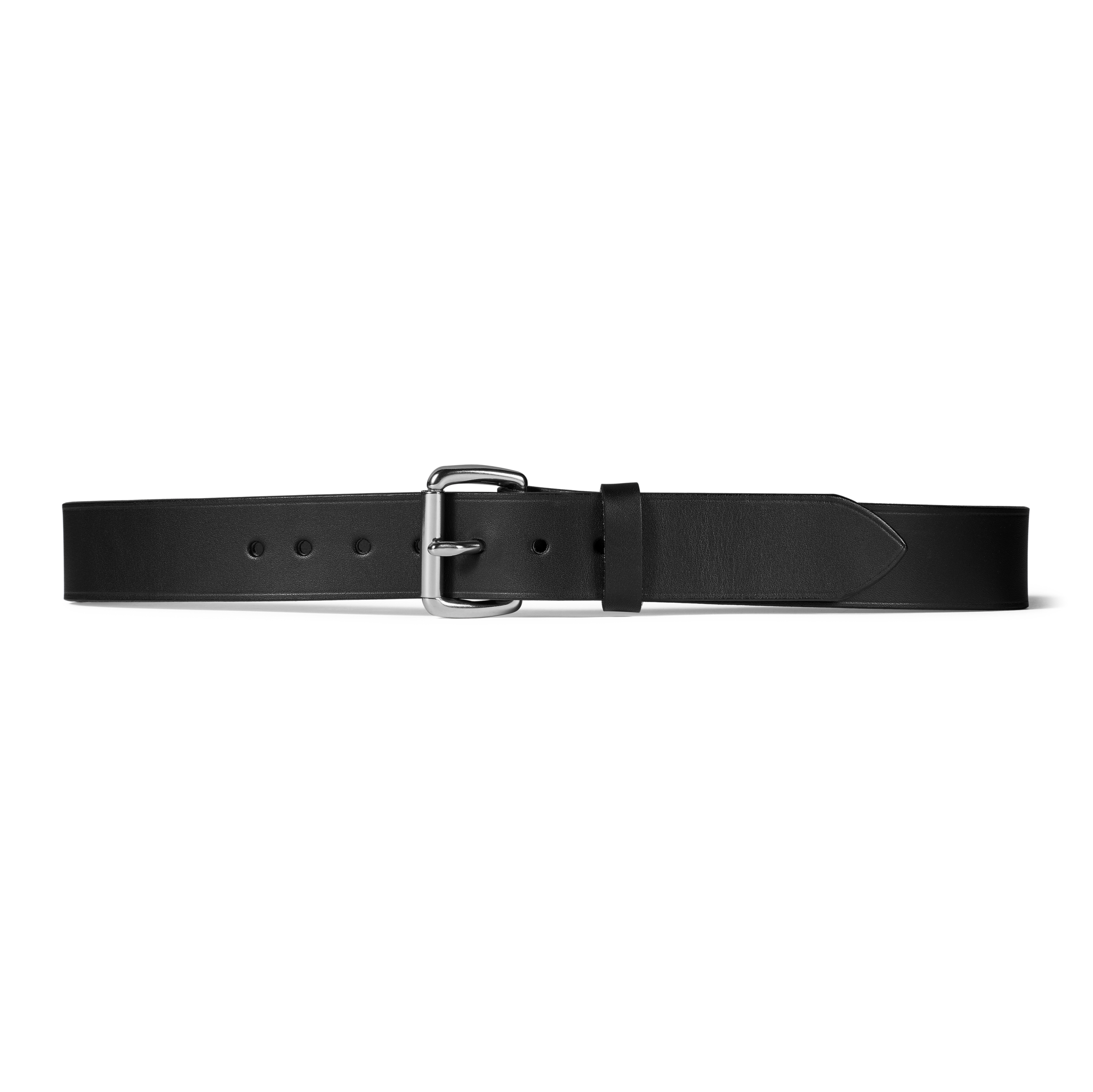 1.5" Bridle Leather Belt - Black