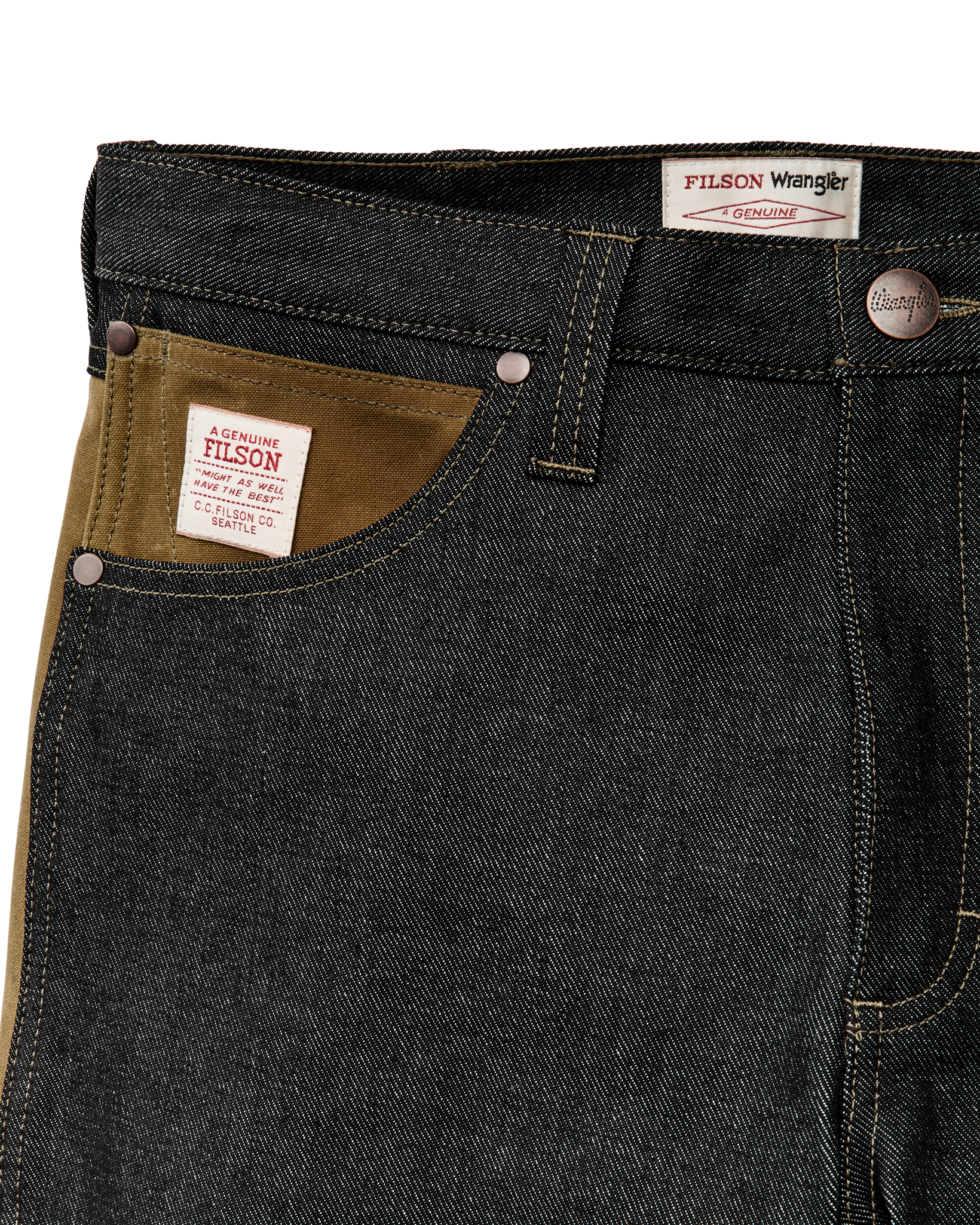 Wrangler X Filson Wild Adventure Jeans - Indigo - Image 4