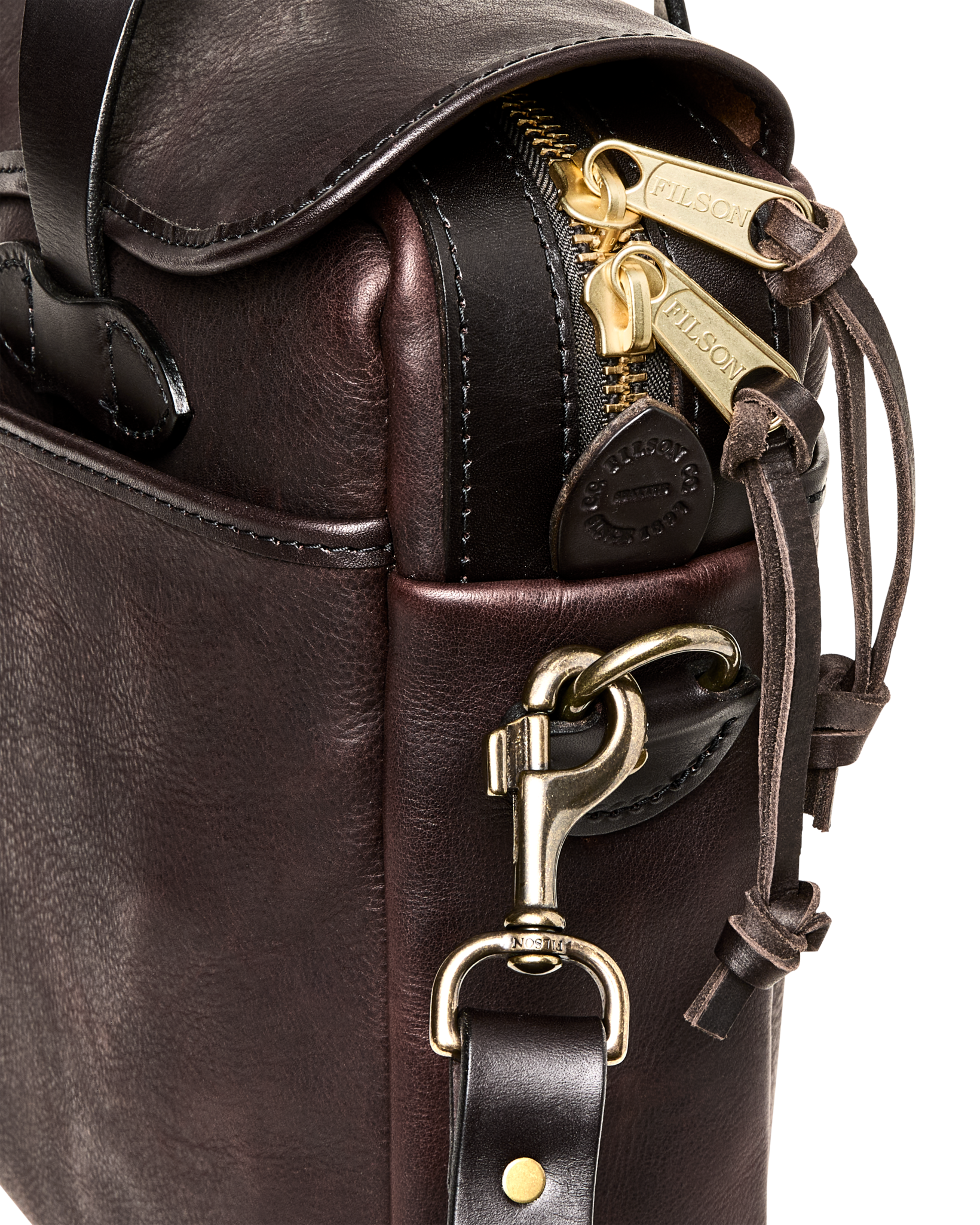 Heritage Leather Original Briefcase - Ballard Brown - Image 5