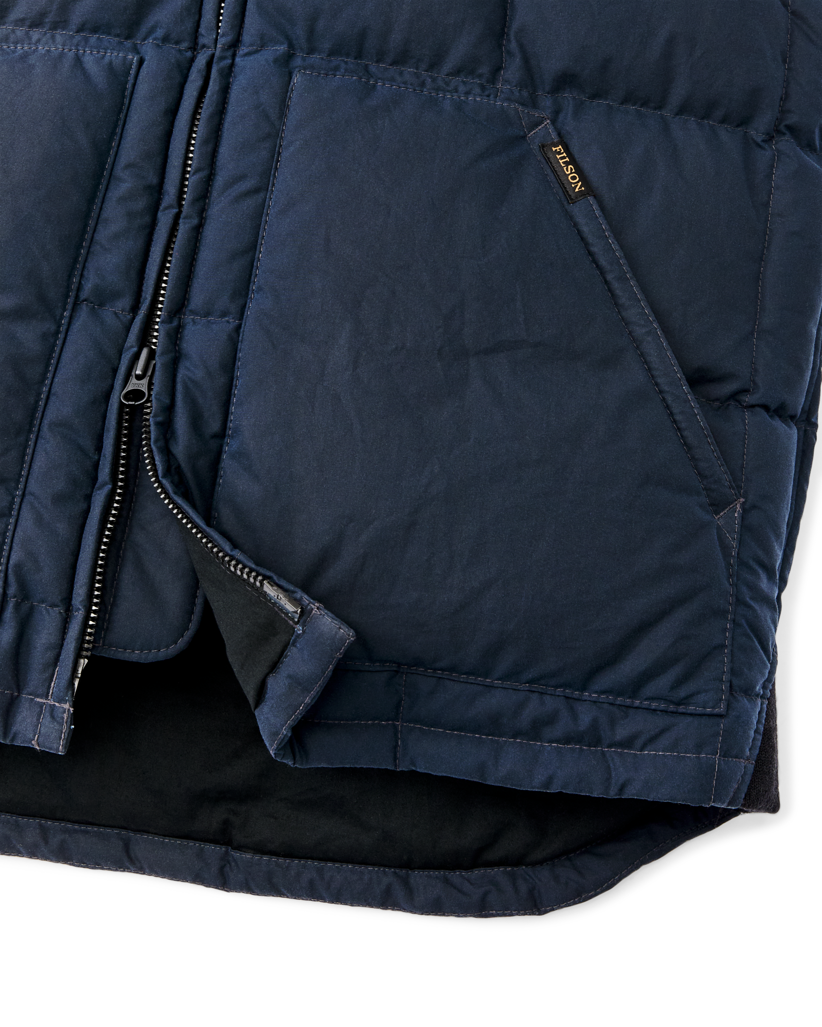 Waxed Down Vest - Night Sky - Image 7