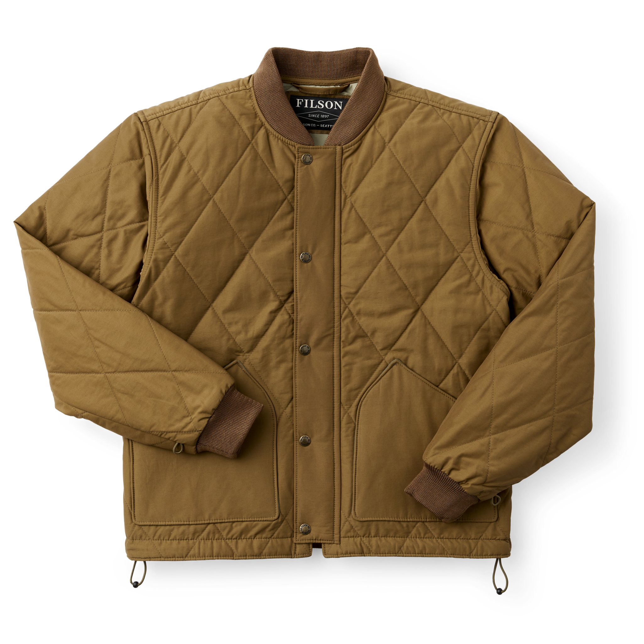 Quilted Pack Jacket - Sportsman Tan