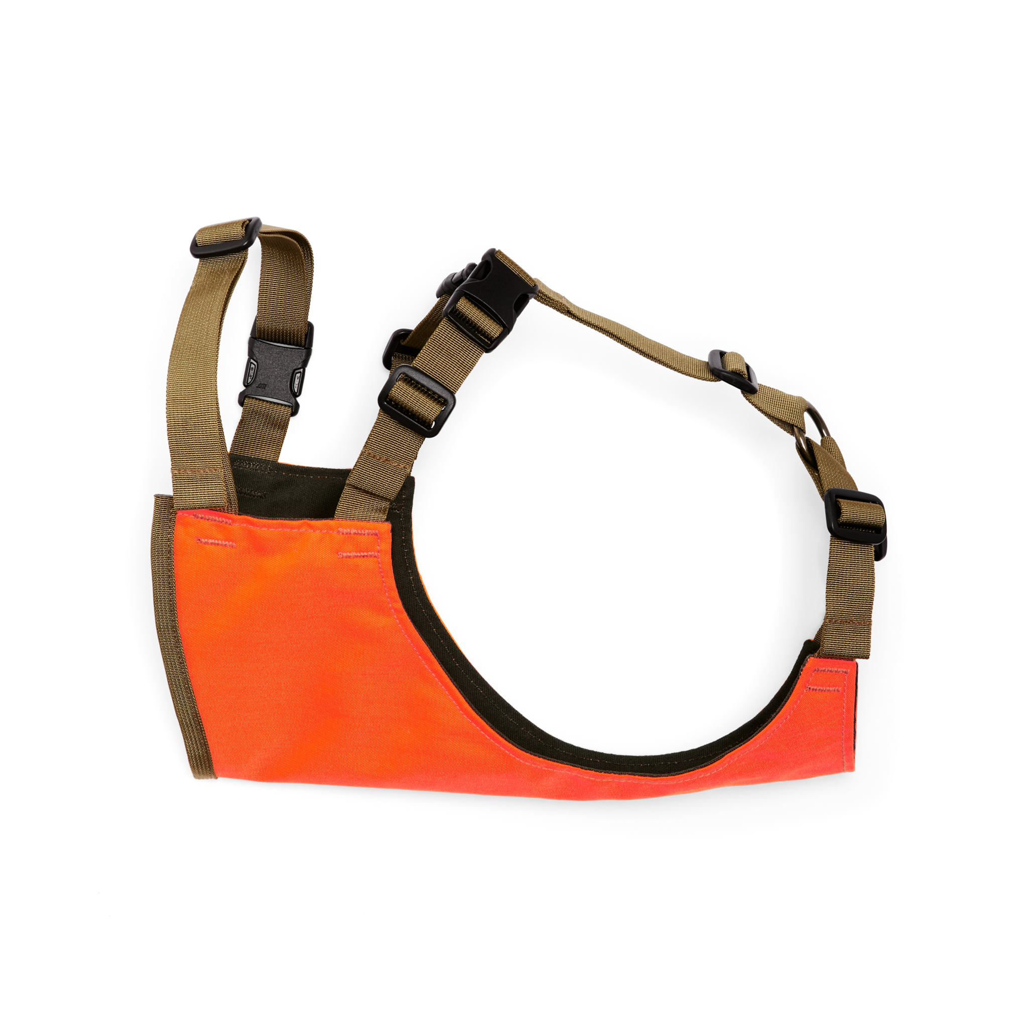 Dog Chest Protector - Blaze Orange - Image 2