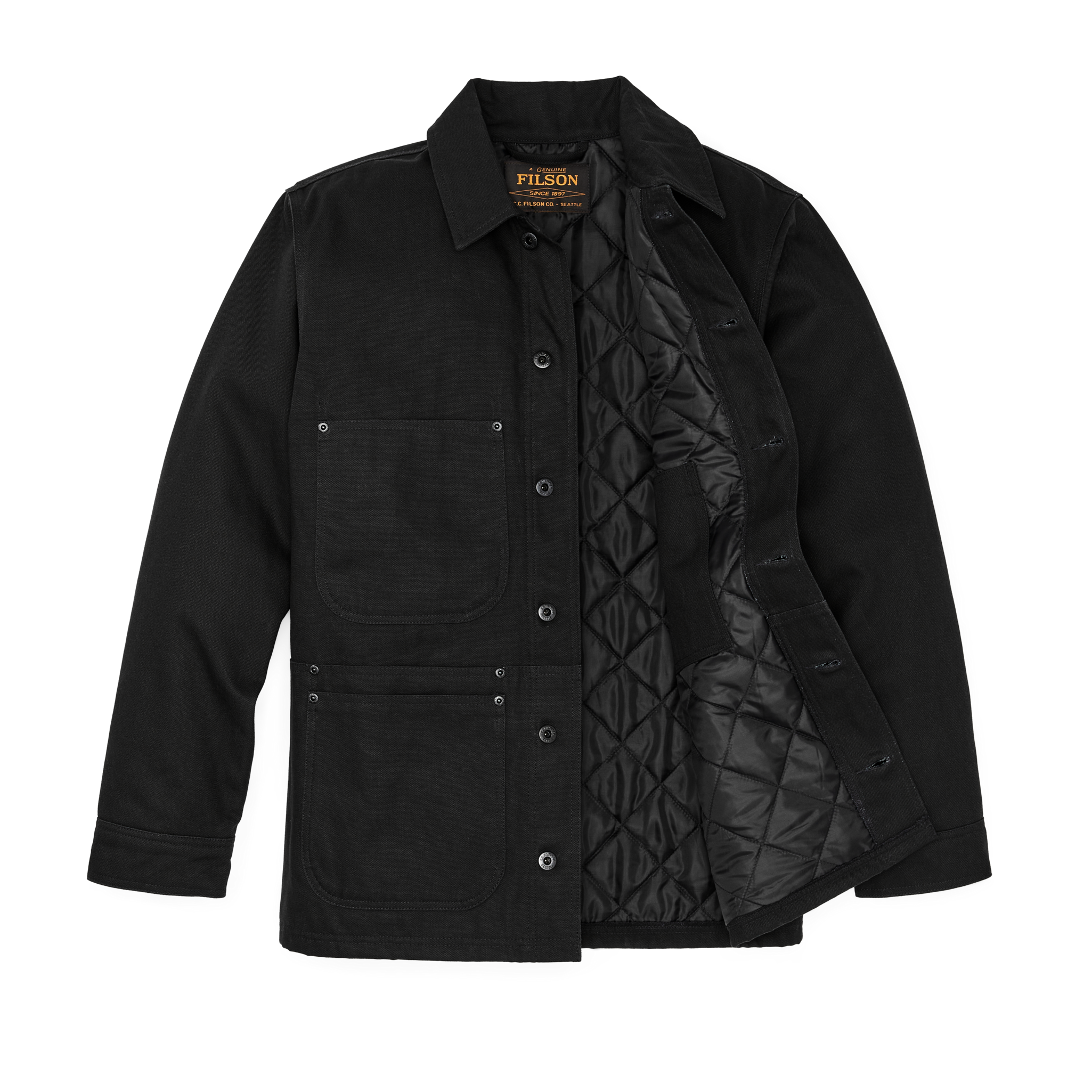 Worksmith Insulated Jacket - Black - Image 3