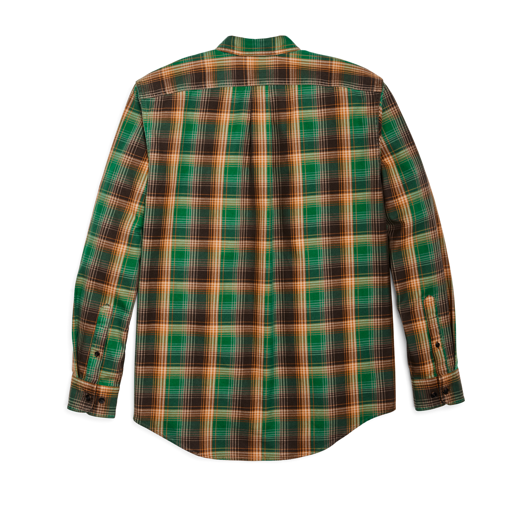 Lightweight Alaskan Guide Shirt - Yellow / Green / Gray Plaid - Image 2