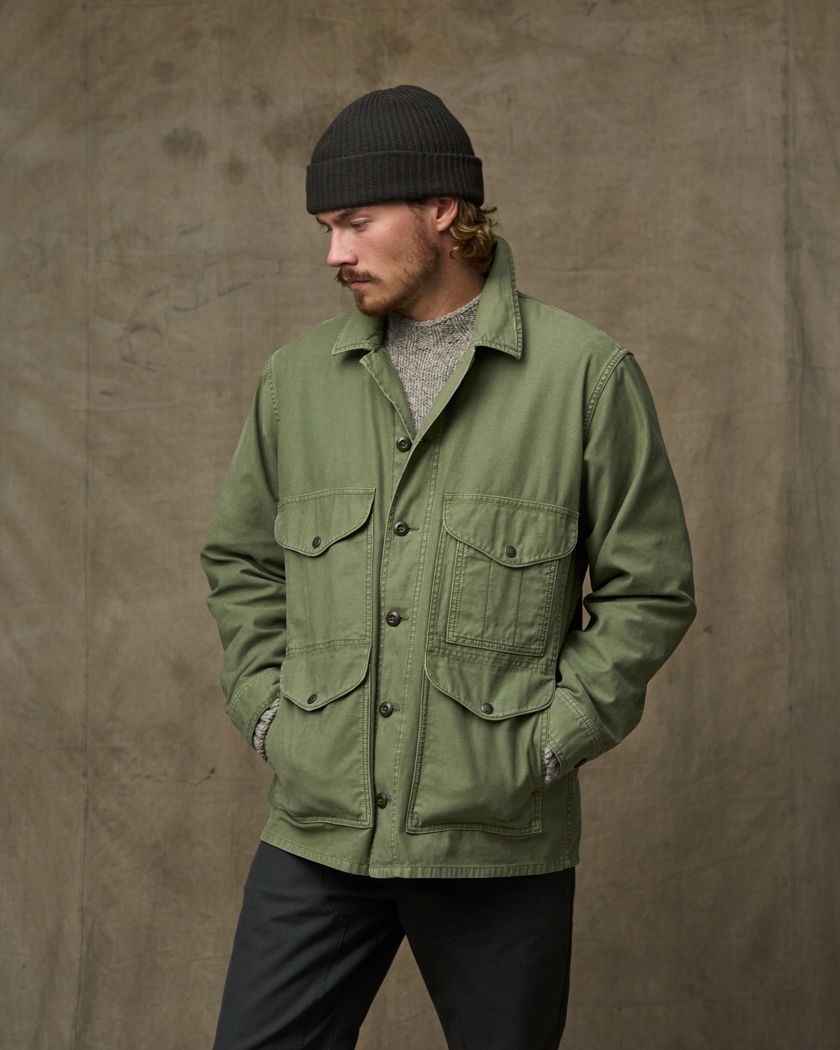 Field Cruiser Jacket - Washed Fatigue Green - Image 8