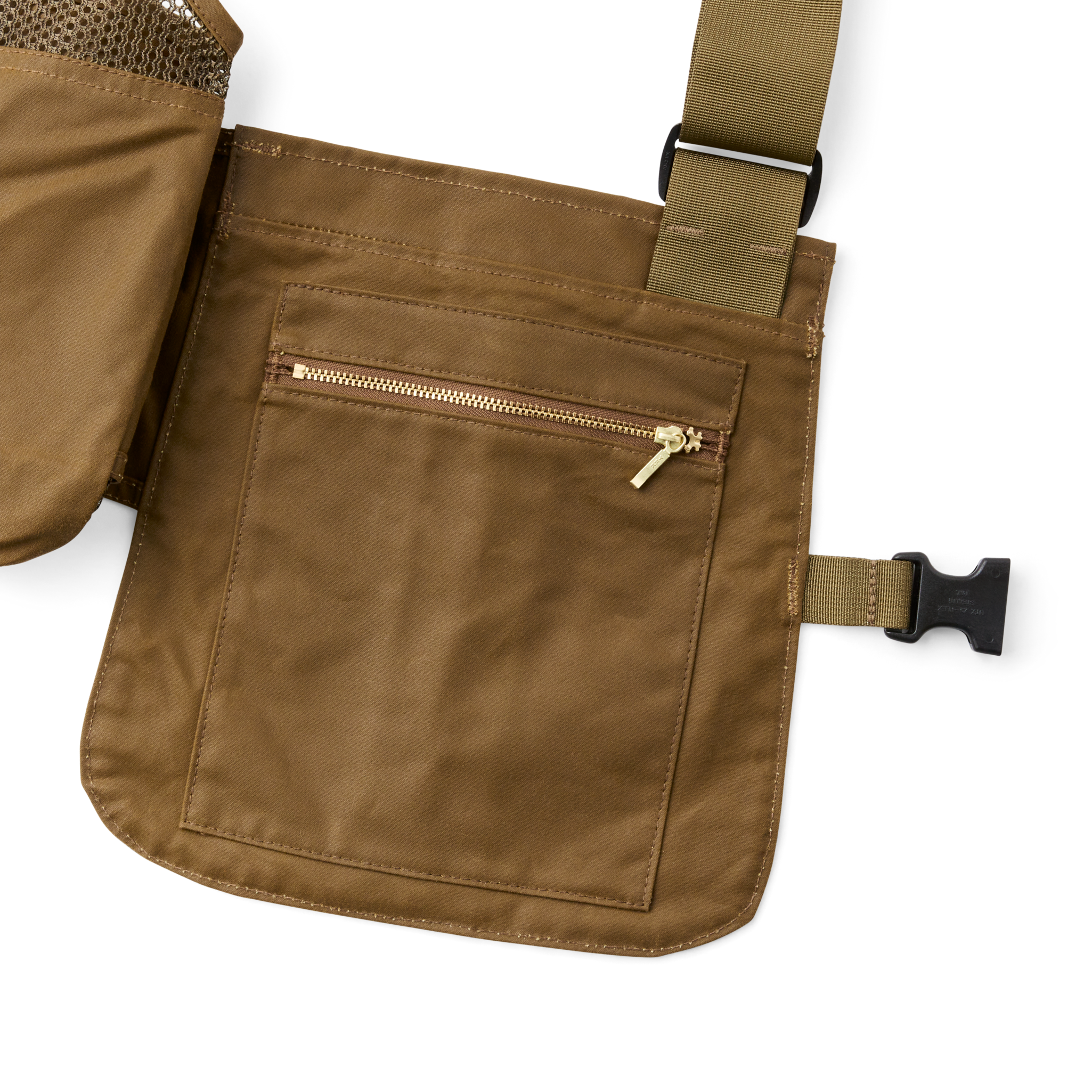 Mesh Game Bag - Dark Tan - Image 5