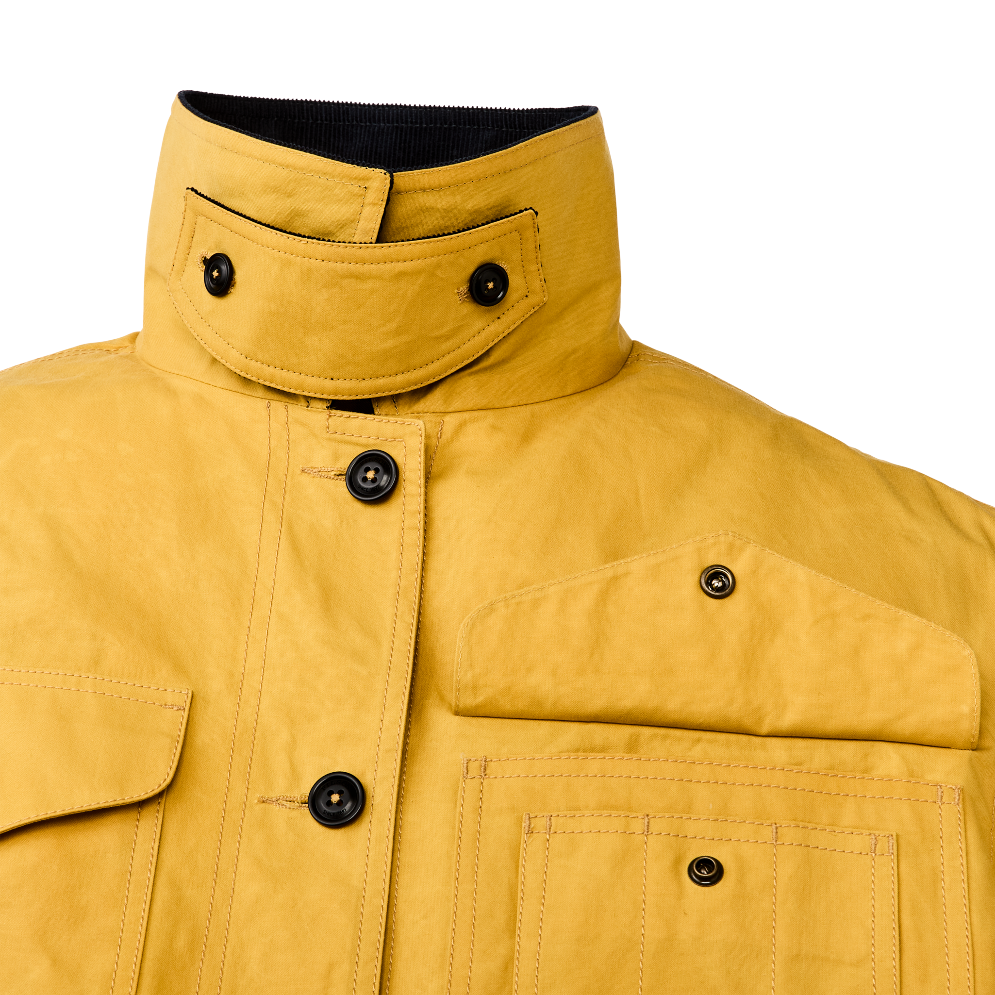 Women's Dry Waxed Long Cruiser - Yellow - Image 4