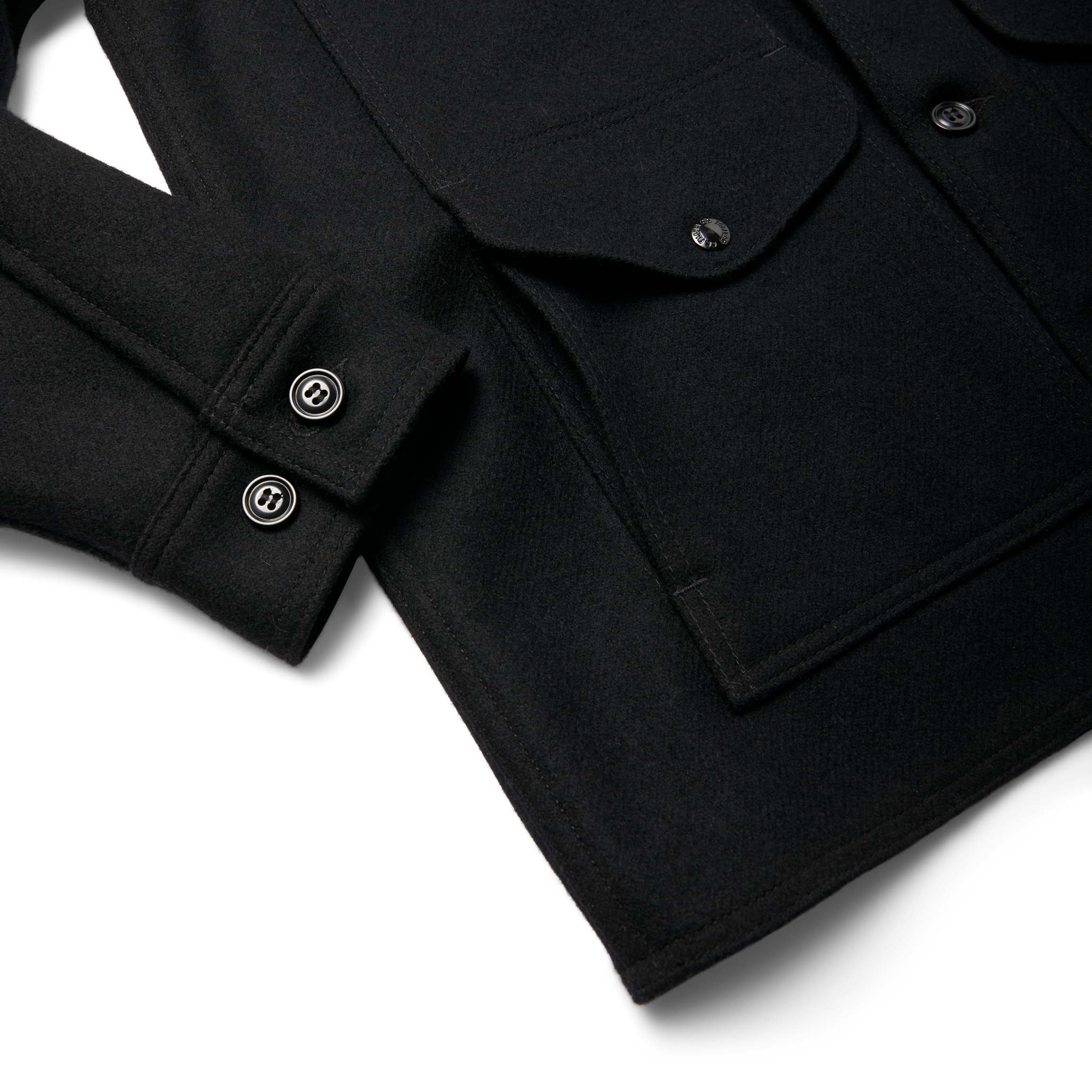 Mackinaw Wool Cruiser Jacket - Dark Navy / Solid - Image 9