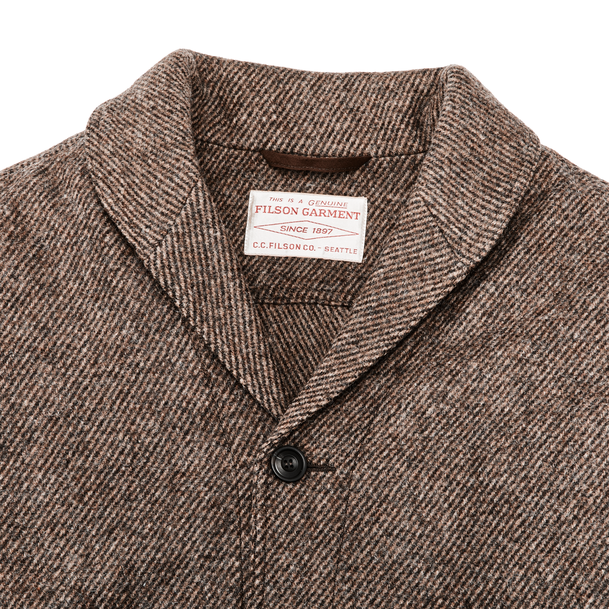 Decatur Island Wool Jacket - Natural Brown - Image 4